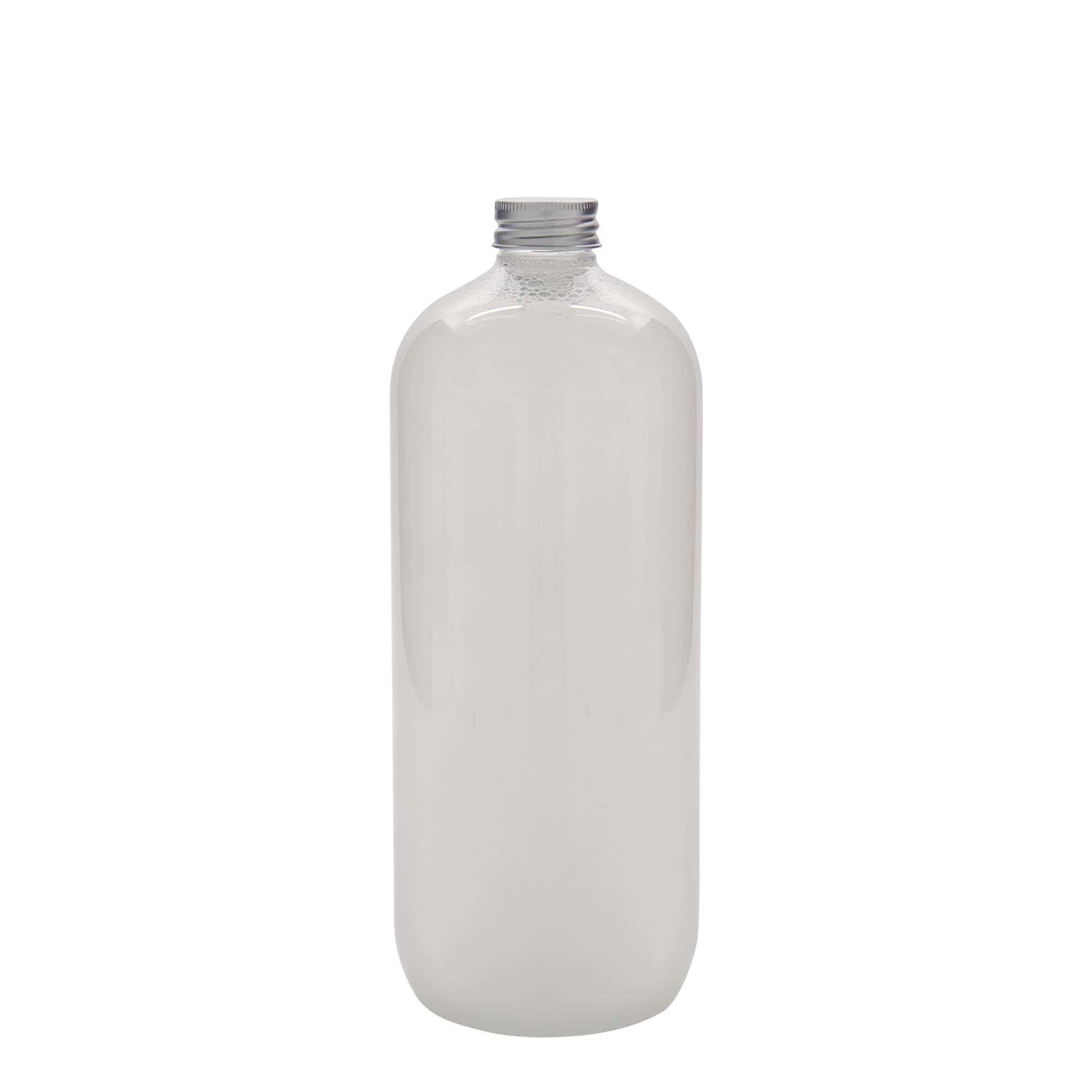 1.000 ml PET-Flasche 'Boston', Kunststoff, Mündung: 28/410