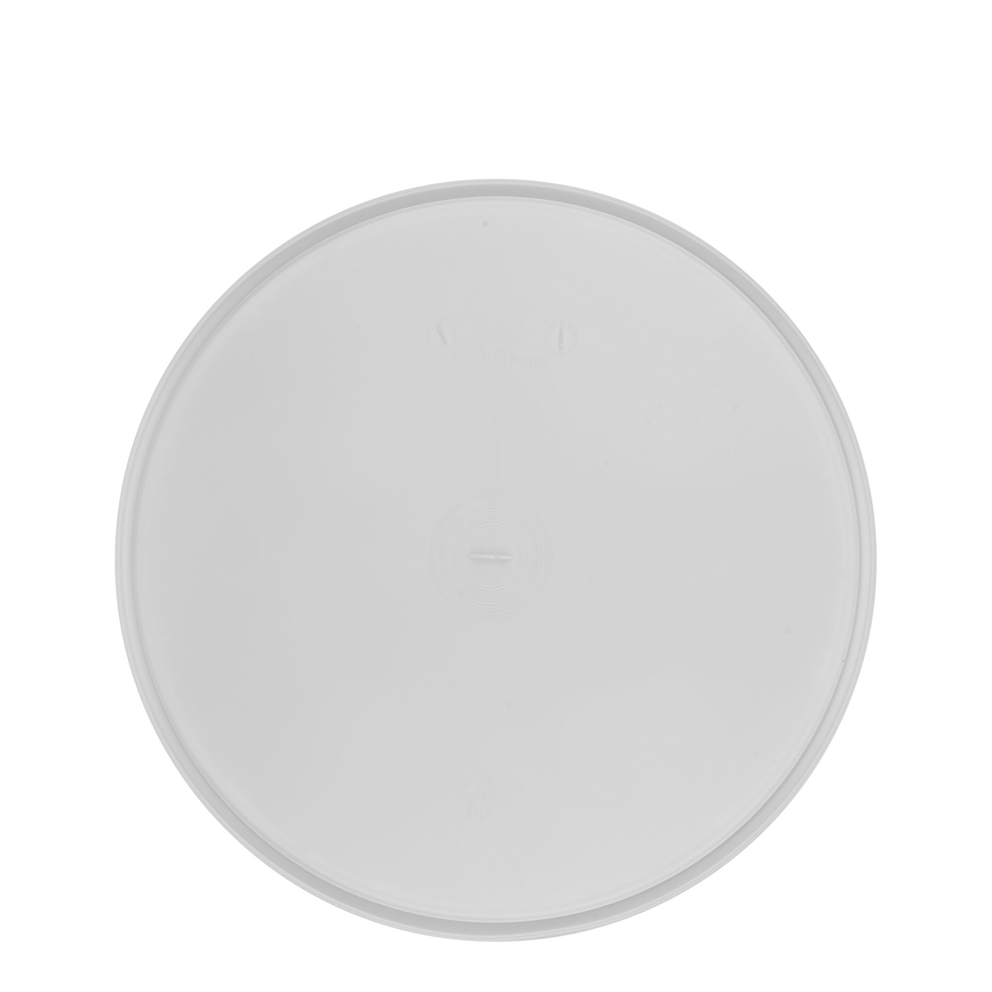 Deckel für 20 l Eimer, PP-Kunststoff, weiß