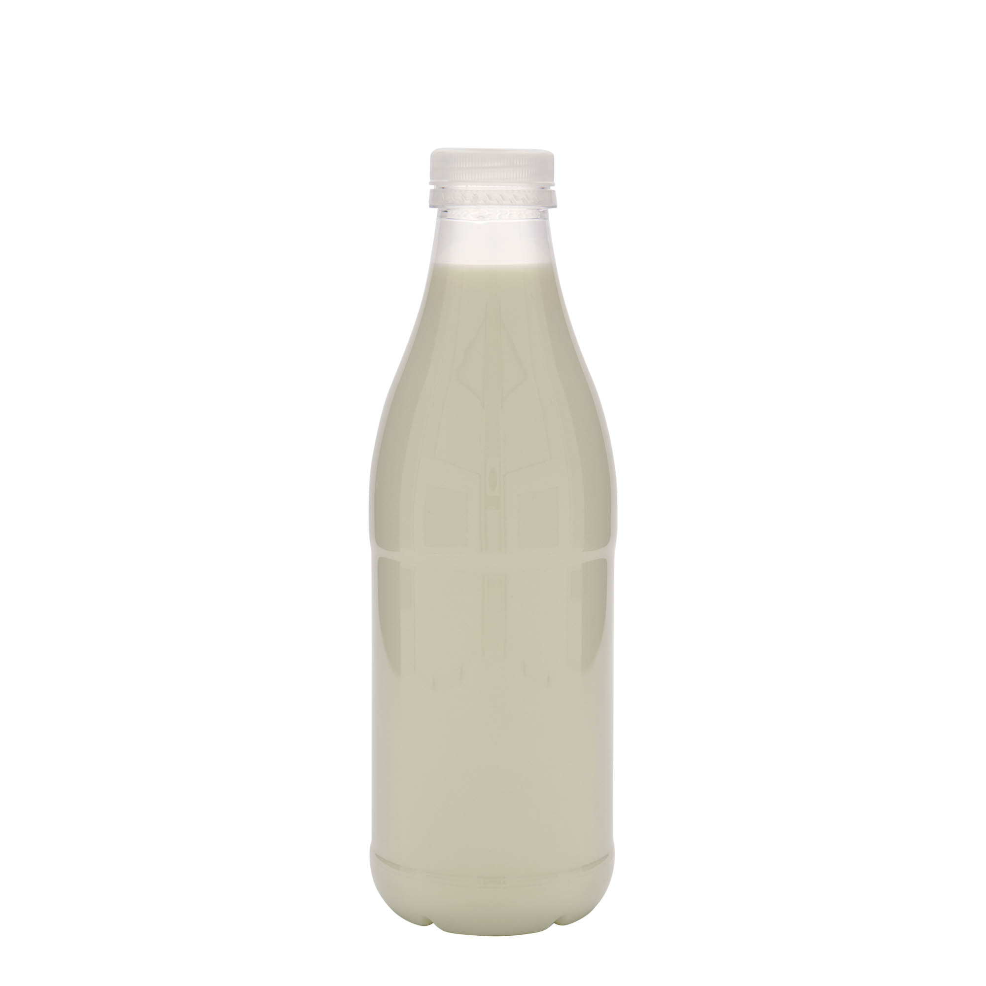 1.000 ml PET-Flasche 'Milk and Juice', Kunststoff, Mündung: 38 mm