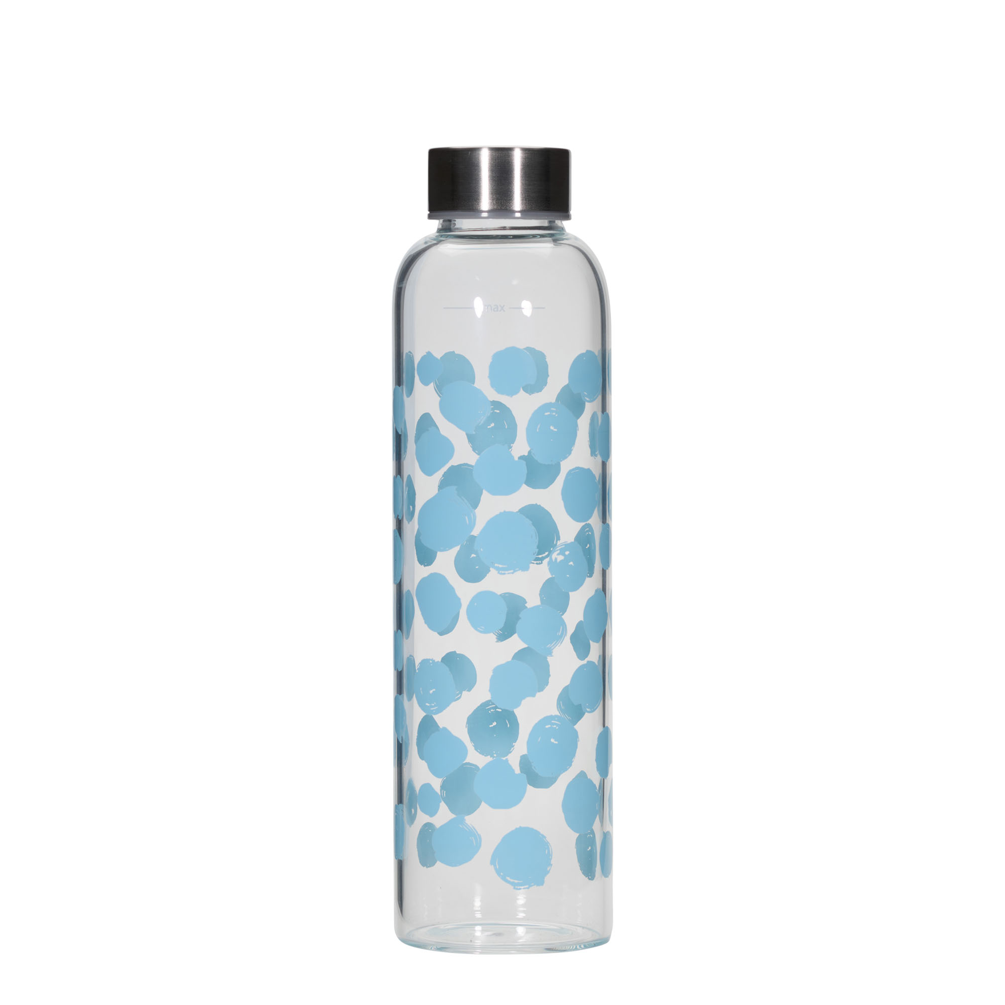 500 ml Trinkflasche 'Perseus - Blaue Punkte', Mündung: Schraubverschluss 500 ml Trinkflasche 'Perseus - Blaue Punkte', Mündung: Schraubverschluss