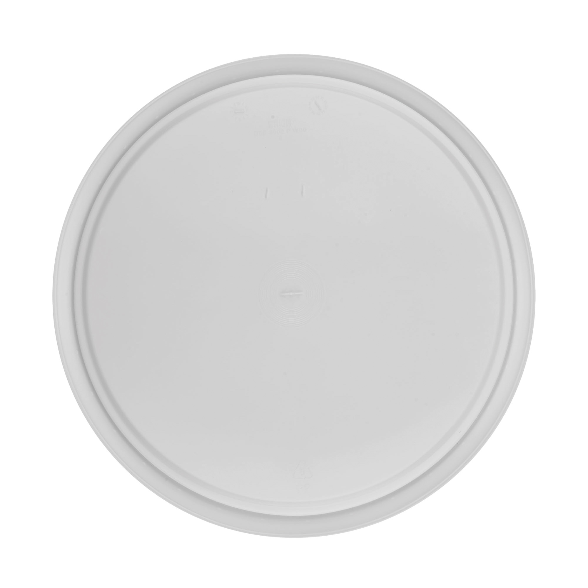 Deckel für 30 l Eimer, PP-Kunststoff, weiß