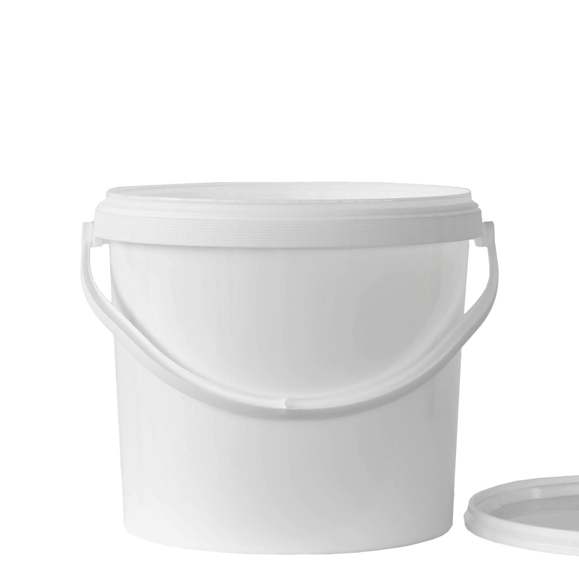 12,5 l Eimer, PP-Kunststoff, weiß