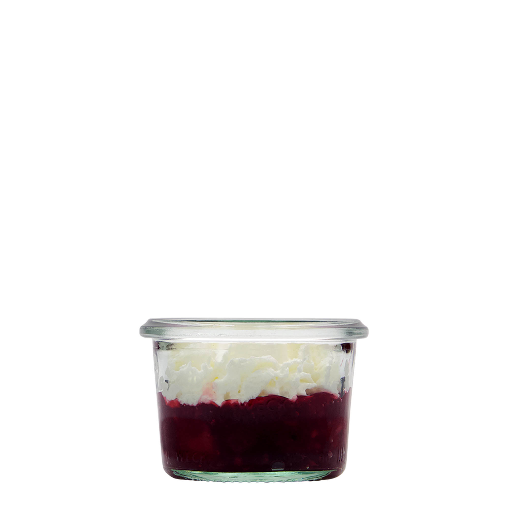 80 ml WECK-Sturzglas, Mündung: Rundrand 80 ml WECK-Sturzglas, Mündung: Rundrand