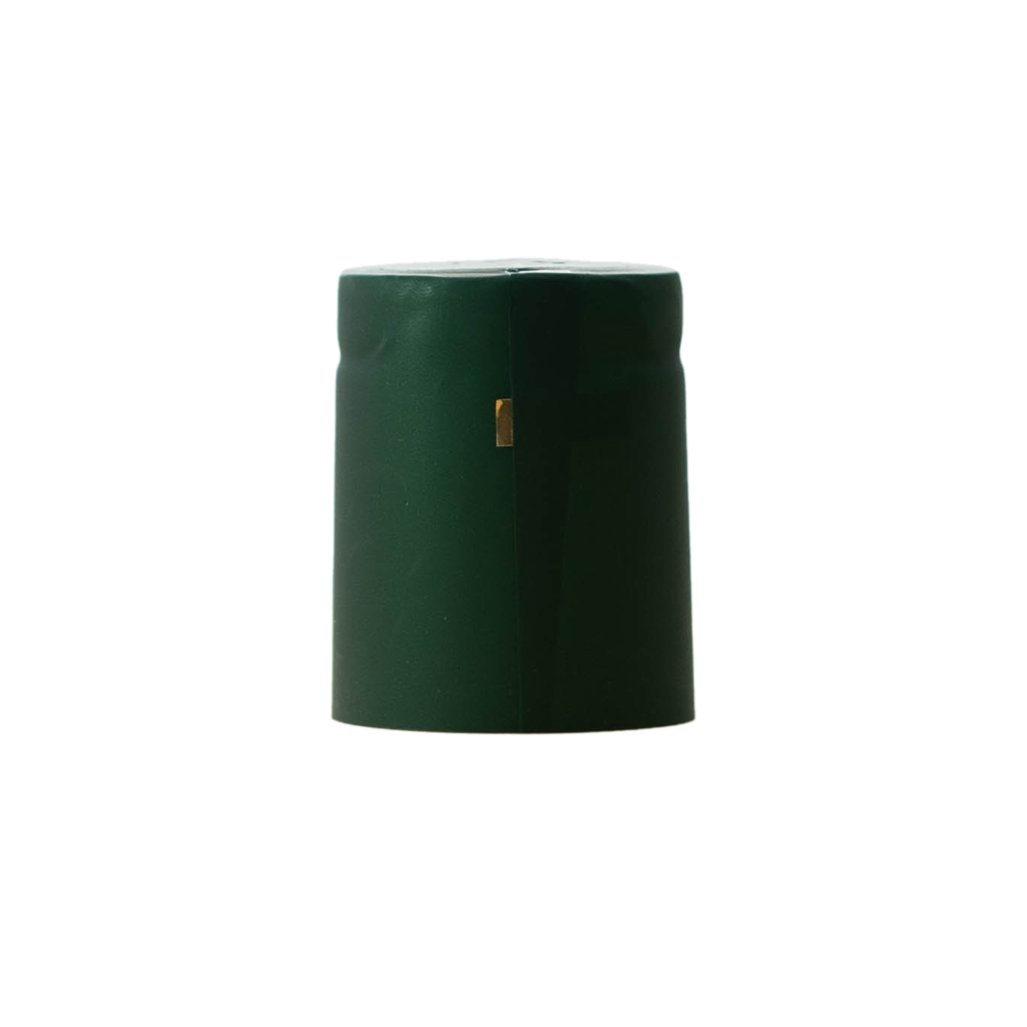 Schrumpfkapsel 32x41, PVC-Kunststoff, dunkelgrün Schrumpfkapsel 32x41, PVC-Kunststoff, dunkelgrün