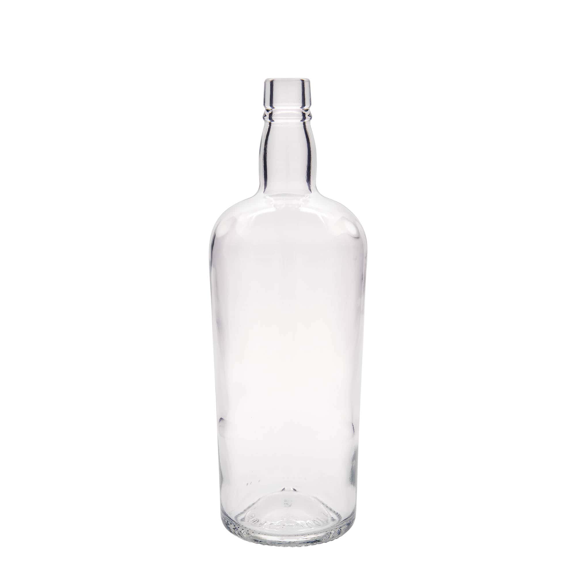 1000 ml Glasflasche 'Edinburgh', Mündung: Kork