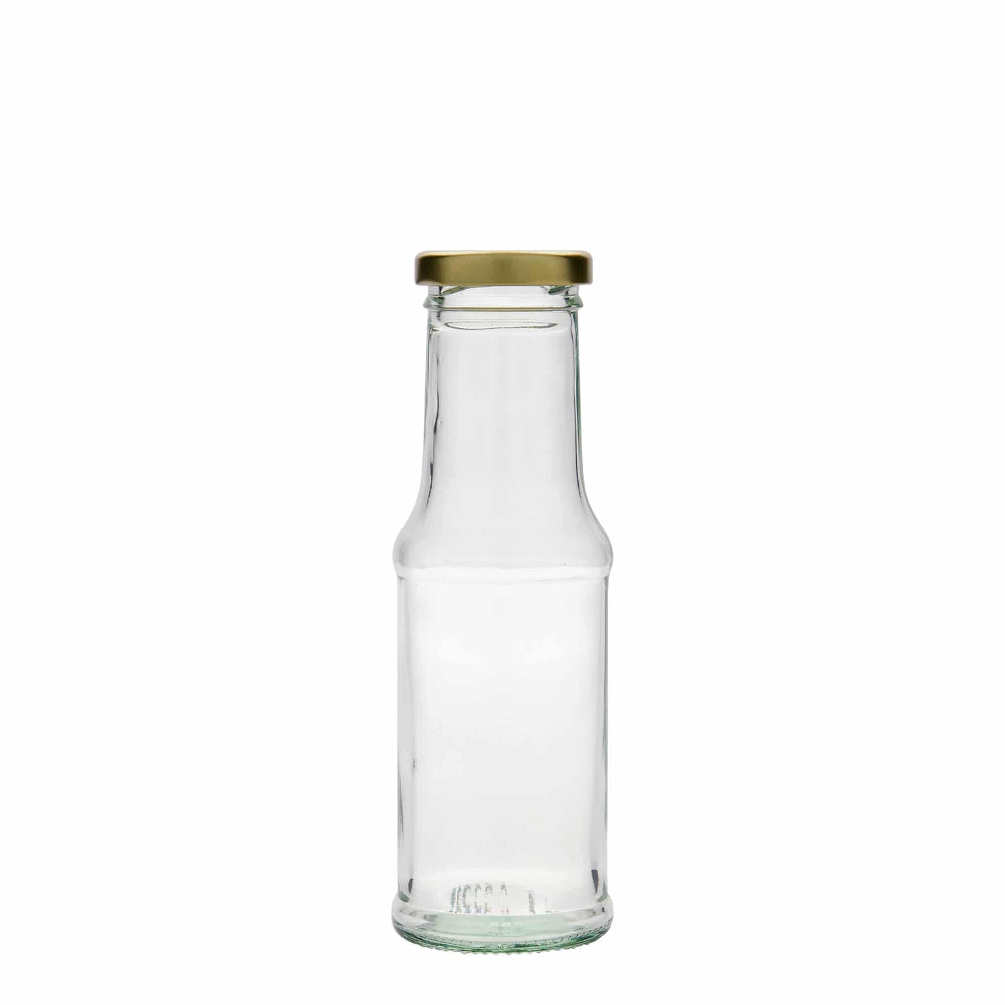 200 ml Soßenflasche, Glas, Mündung: Twist-off (TO 43)