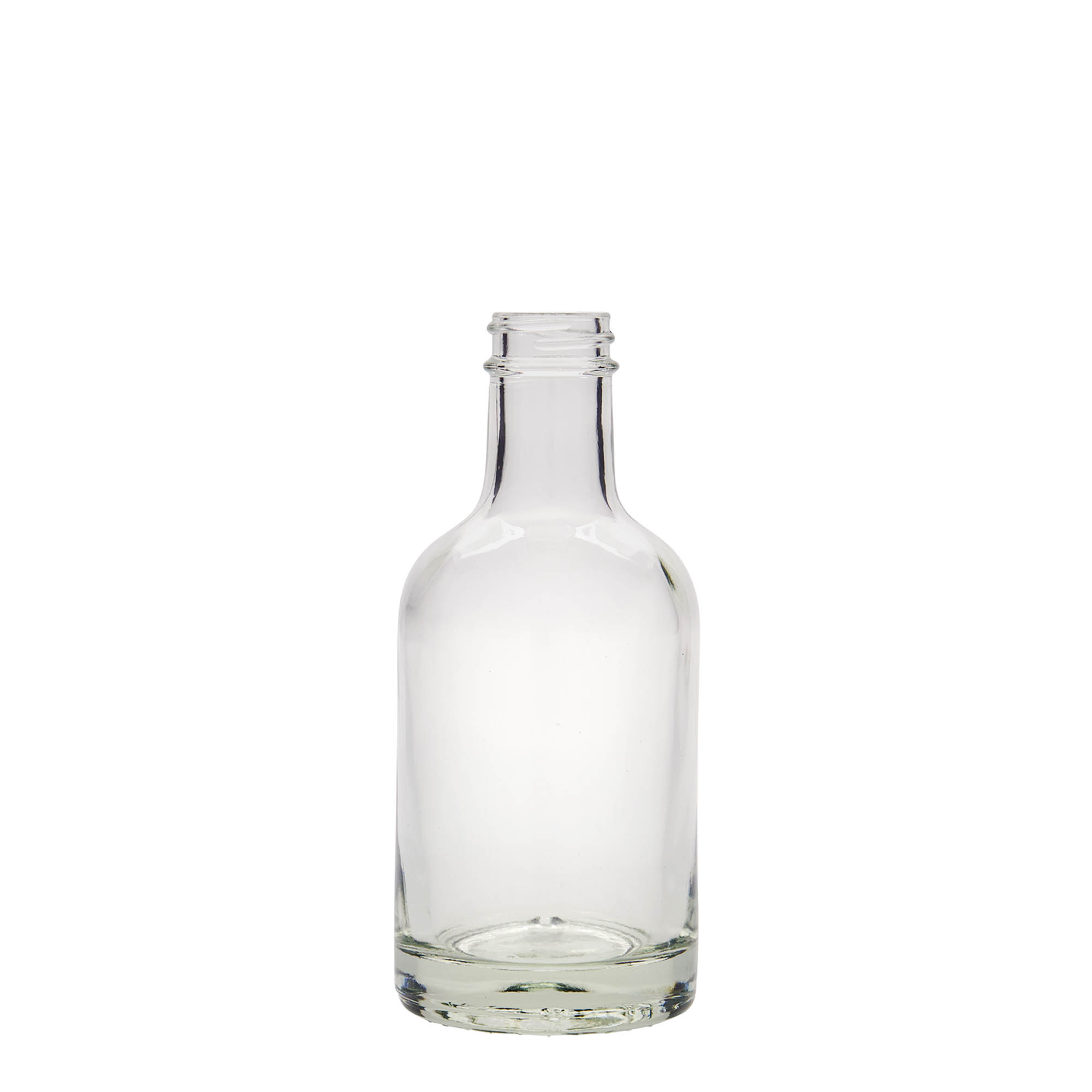 200 ml Glasflasche „First Class“, Mündung: GPI 28