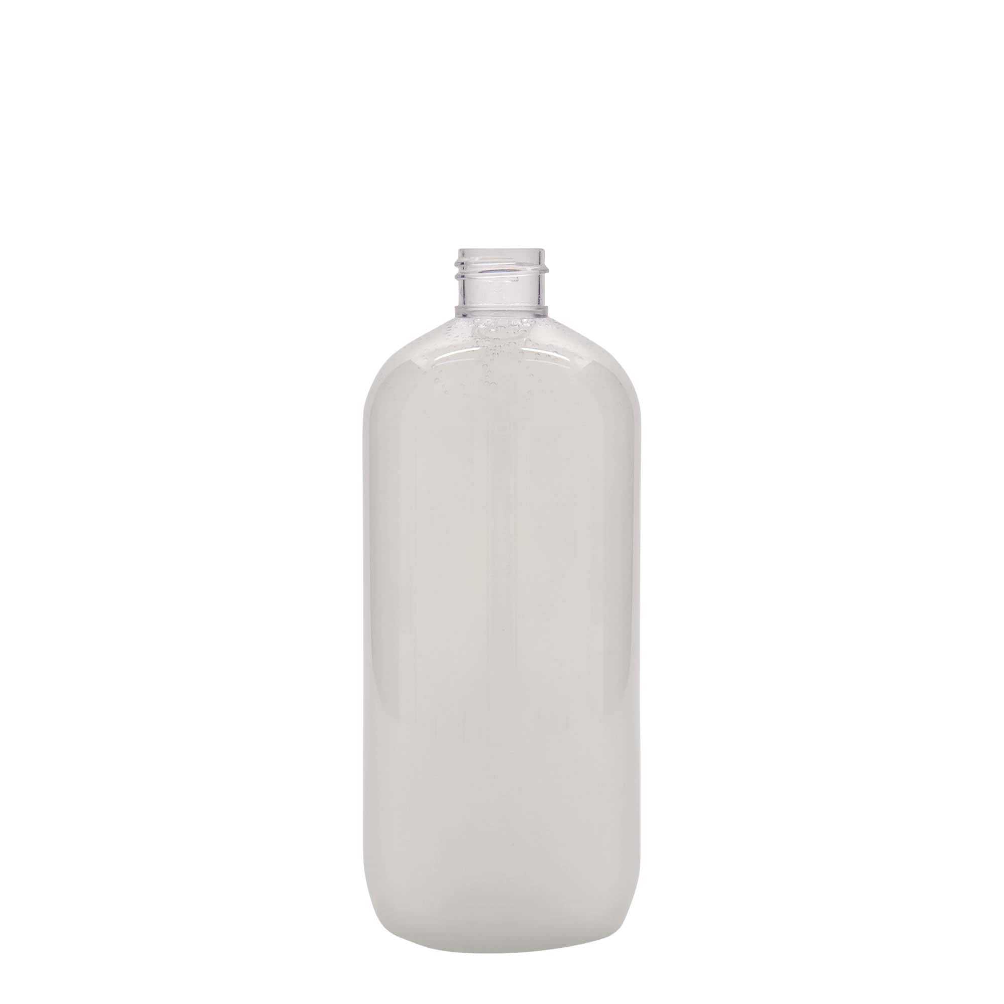 500 ml PET-Flasche 'Boston', Kunststoff, Mündung: 24/410 500 ml PET-Flasche 'Boston', Kunststoff, Mündung: 24/410