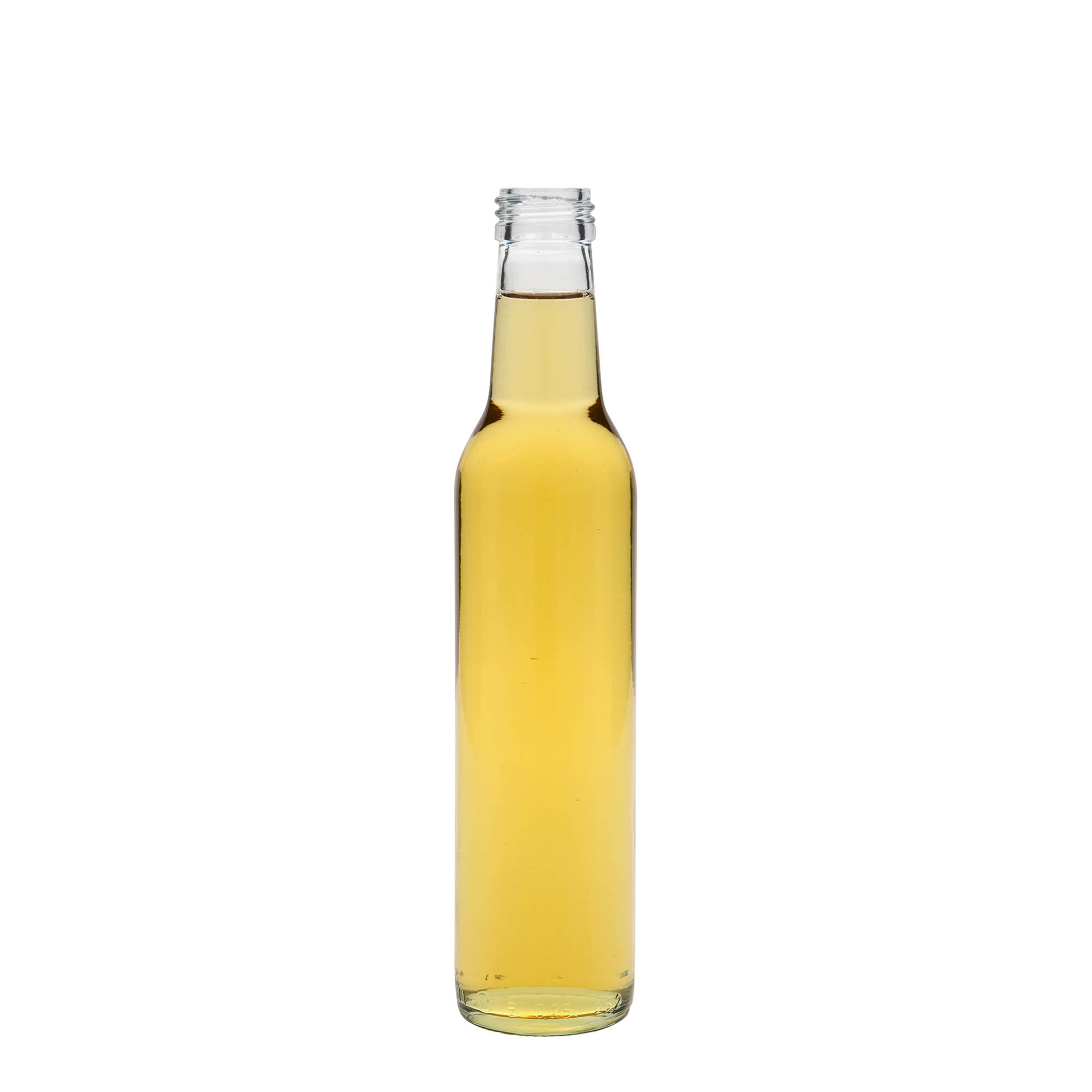 250 ml Glasflasche „Cilindrica“, Mündung: PP 28