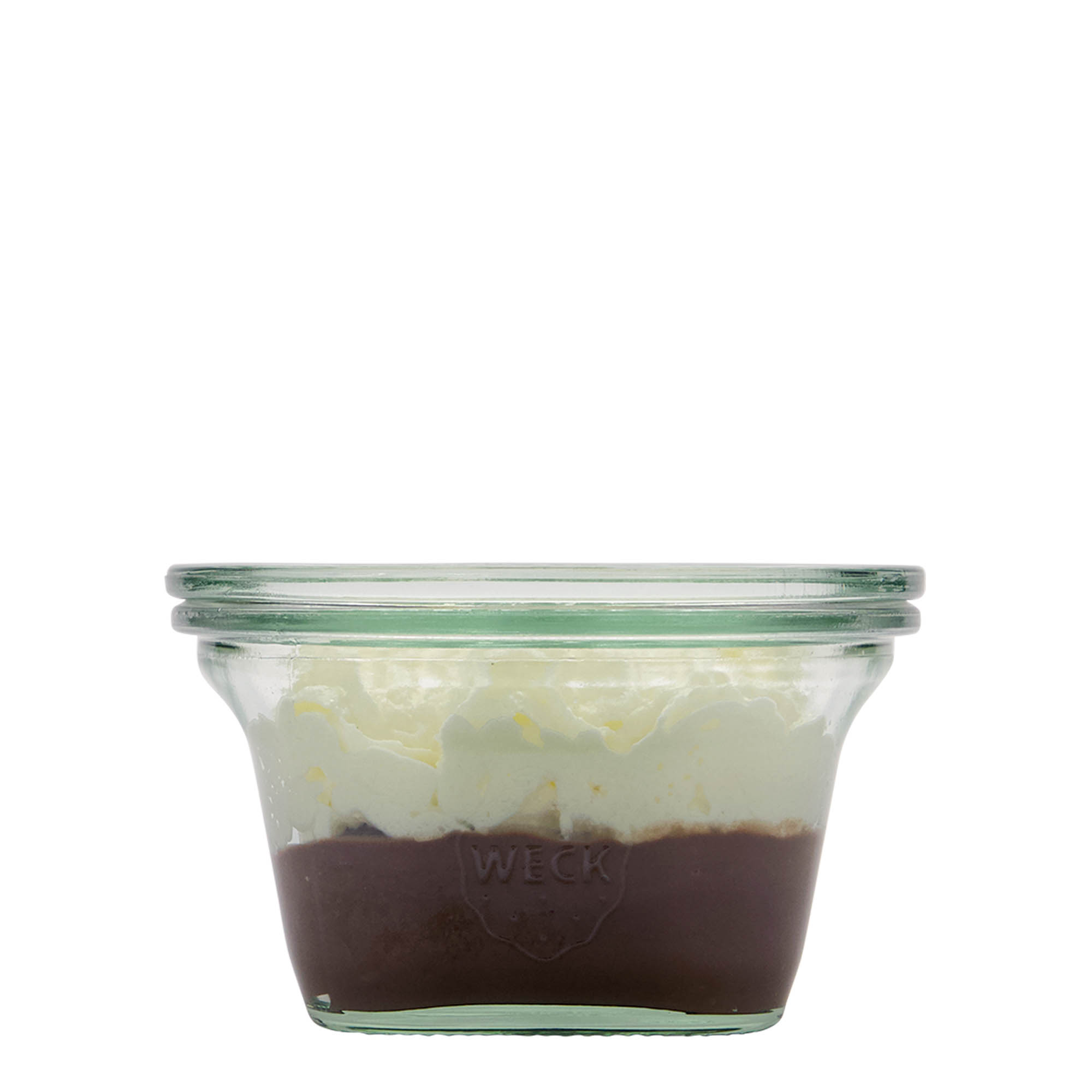 290 ml WECK-Quadroglas, quadratisch, Mündung: Rundrand 290 ml WECK-Quadroglas, quadratisch, Mündung: Rundrand