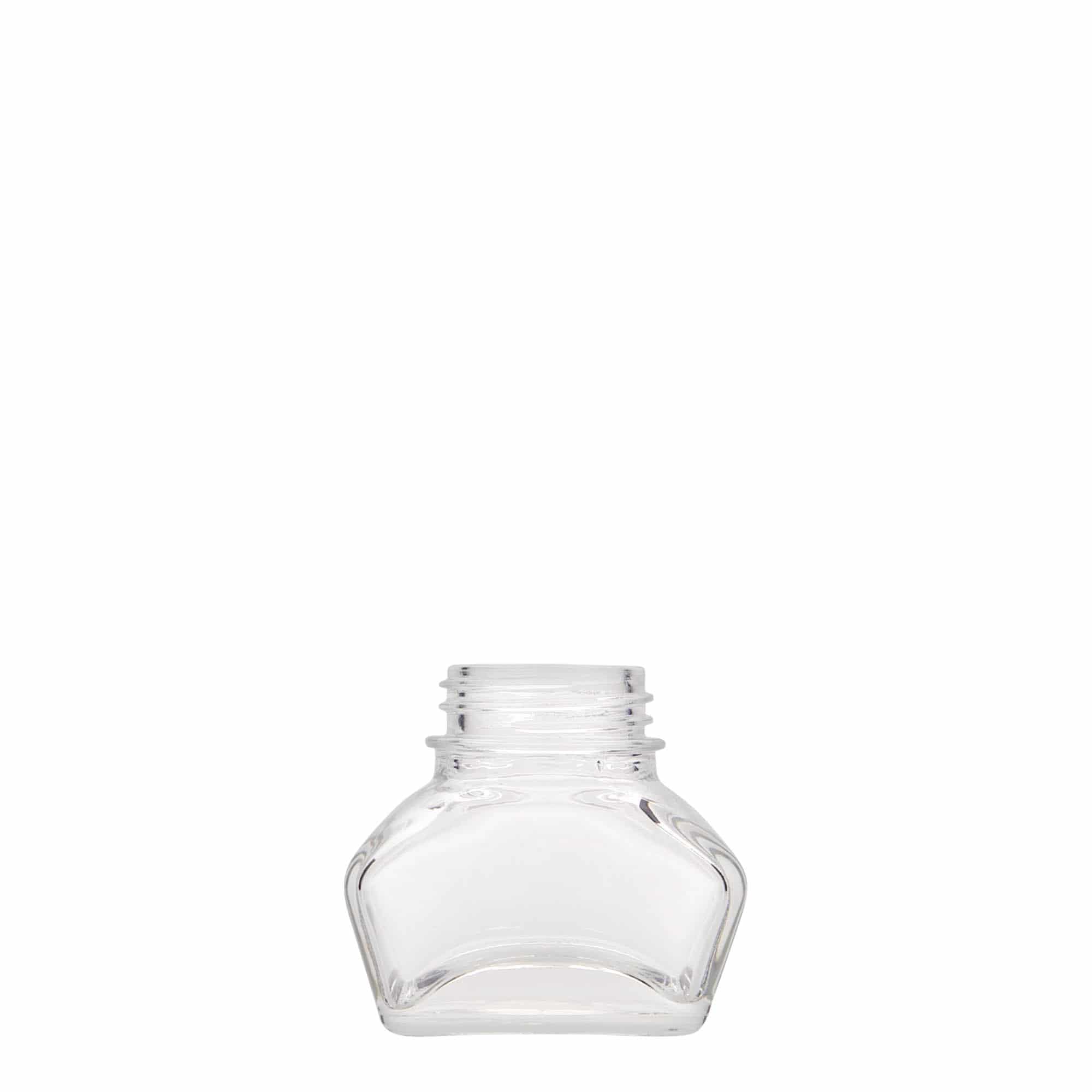 30 ml Tintenfass, rechteckig, Mündung: Schraubverschluss 30 ml Tintenfass, rechteckig, Mündung: Schraubverschluss