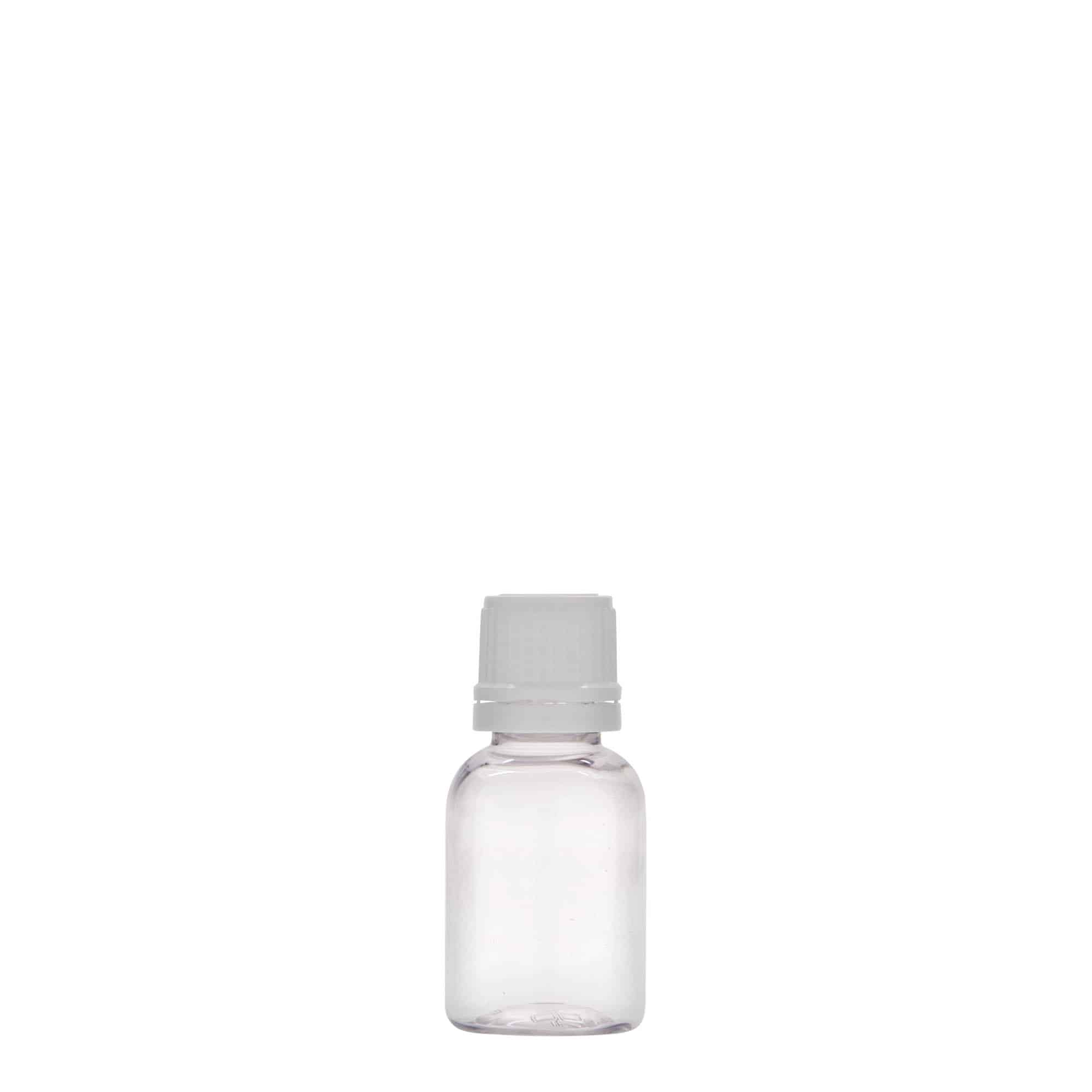 20 ml PET-Medizinflasche 'Easy Living', Kunststoff, Mündung: DIN 18