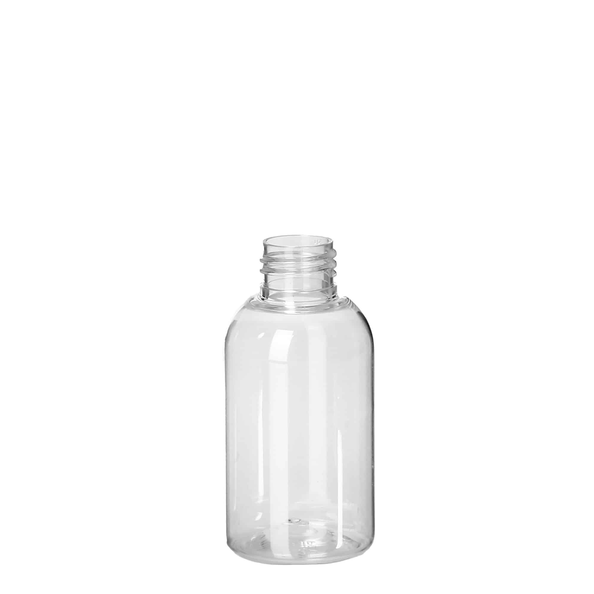 100 ml PET-Flasche 'Boston', Kunststoff, Mündung: 24/410
