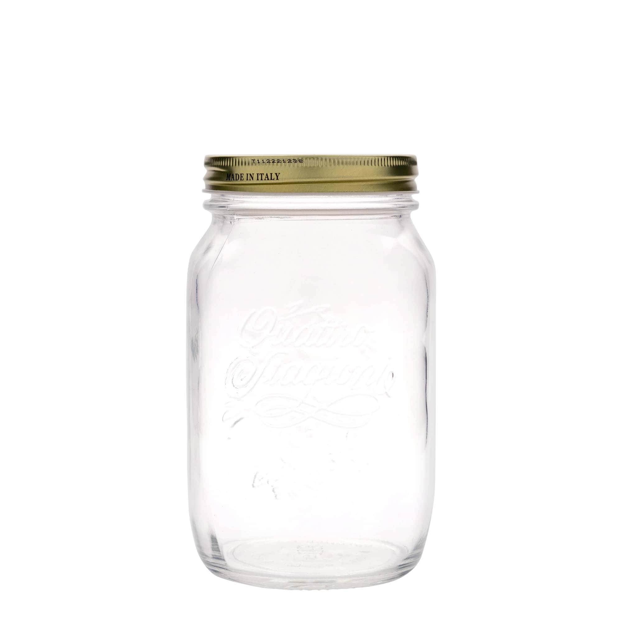 1.000 ml Glas 'Quattro Stagioni', Mündung: Schraubverschluss