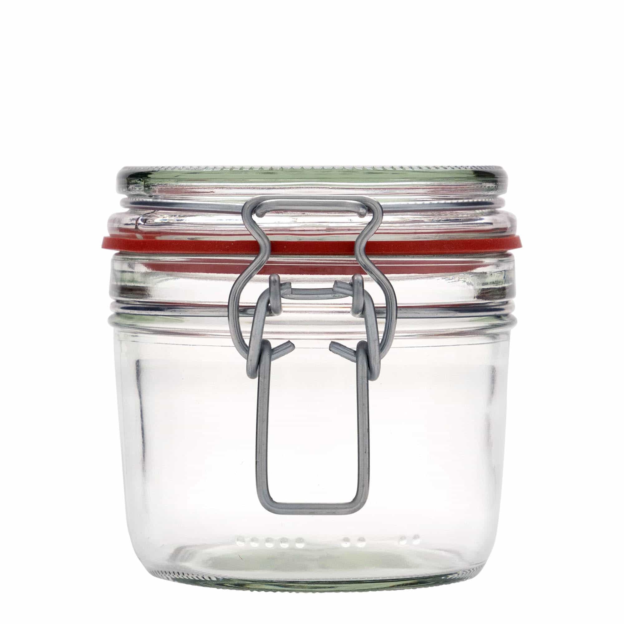 400 ml flaches Drahtbügelglas, Mündung: Drahtbügelverschluss 400 ml flaches Drahtbügelglas, Mündung: Drahtbügelverschluss