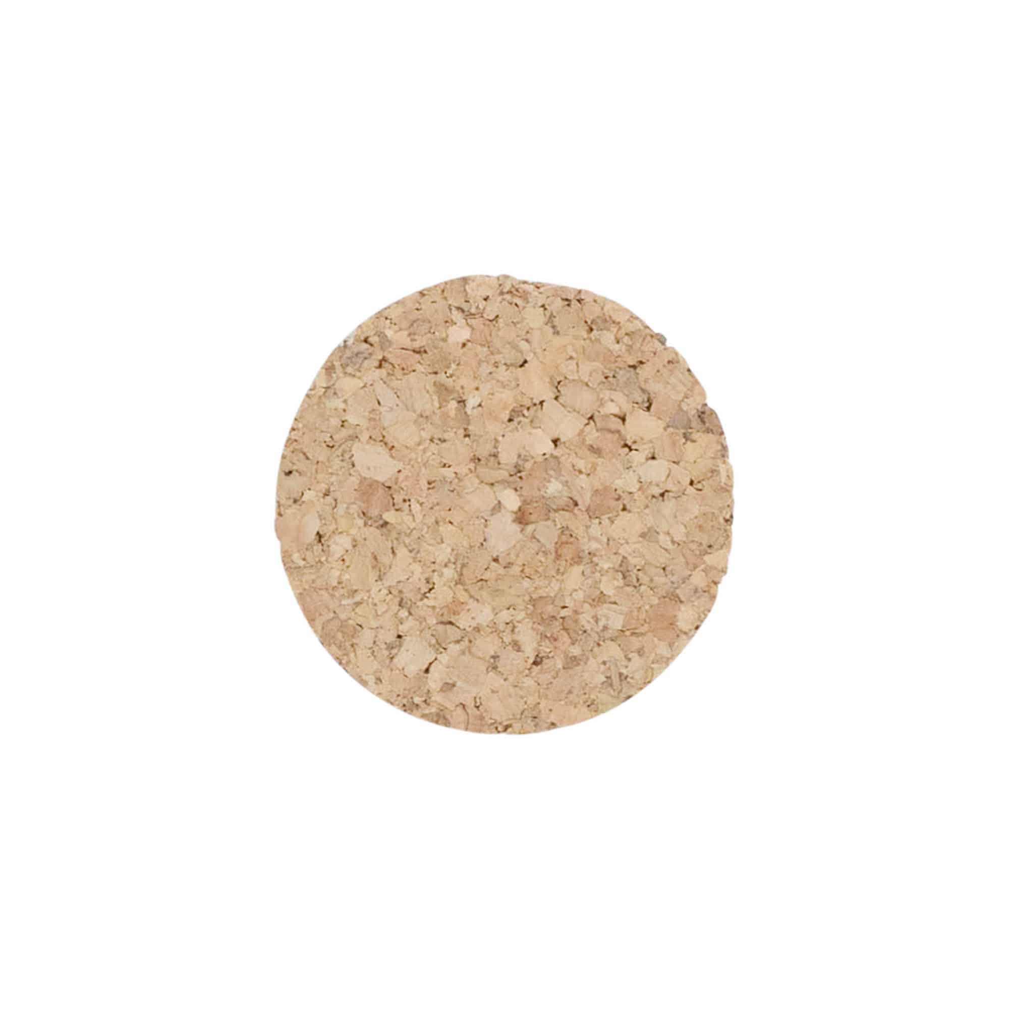 Spitzkorken 38-42 x 27, Presskork, beige, für Mündung: Kork