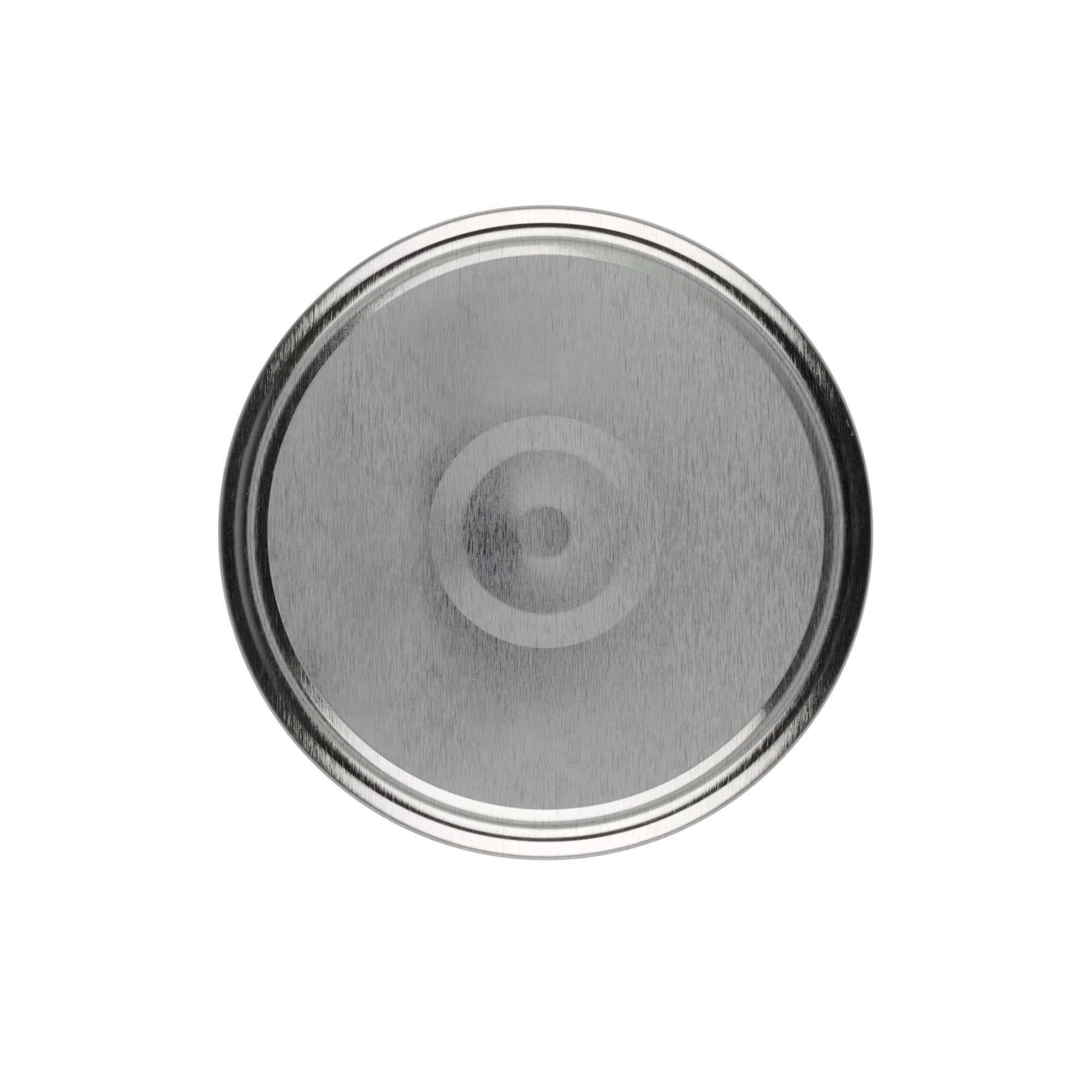 Twist-Off-Deckel, Weißblech, silber, für Mündung: TO 100