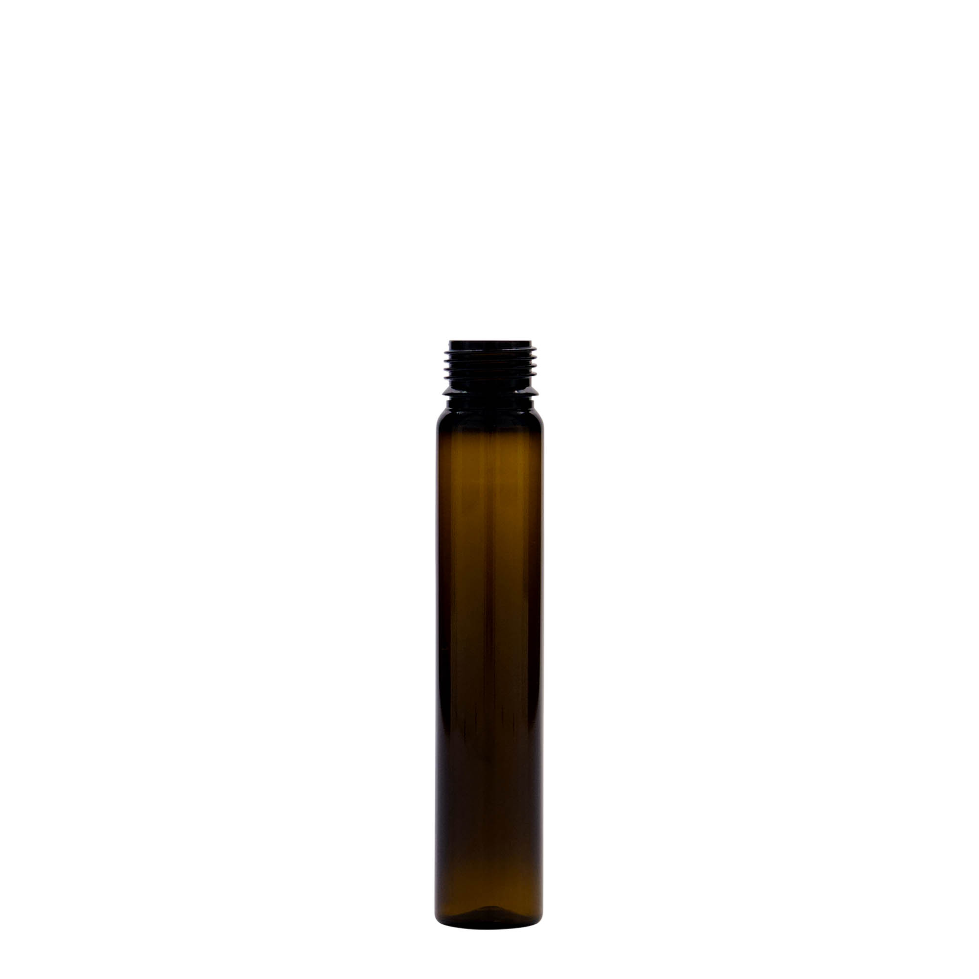 25 ml PET-Röhrchen, Kunststoff, braun, Mündung: Schraubverschluss 25 ml PET-Röhrchen, Kunststoff, braun, Mündung: Schraubverschluss
