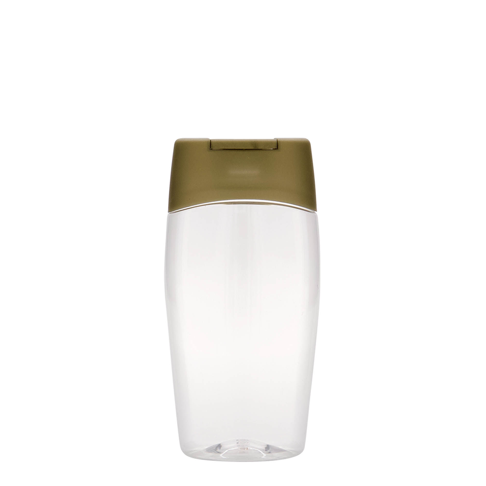200 ml PET-Flasche 'Squeeze', oval, Kunststoff