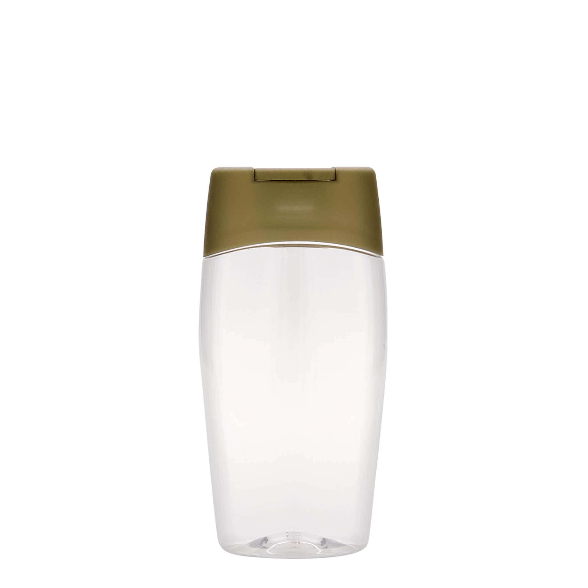 200 ml PET-Flasche „Squeeze“, oval, Kunststoff
