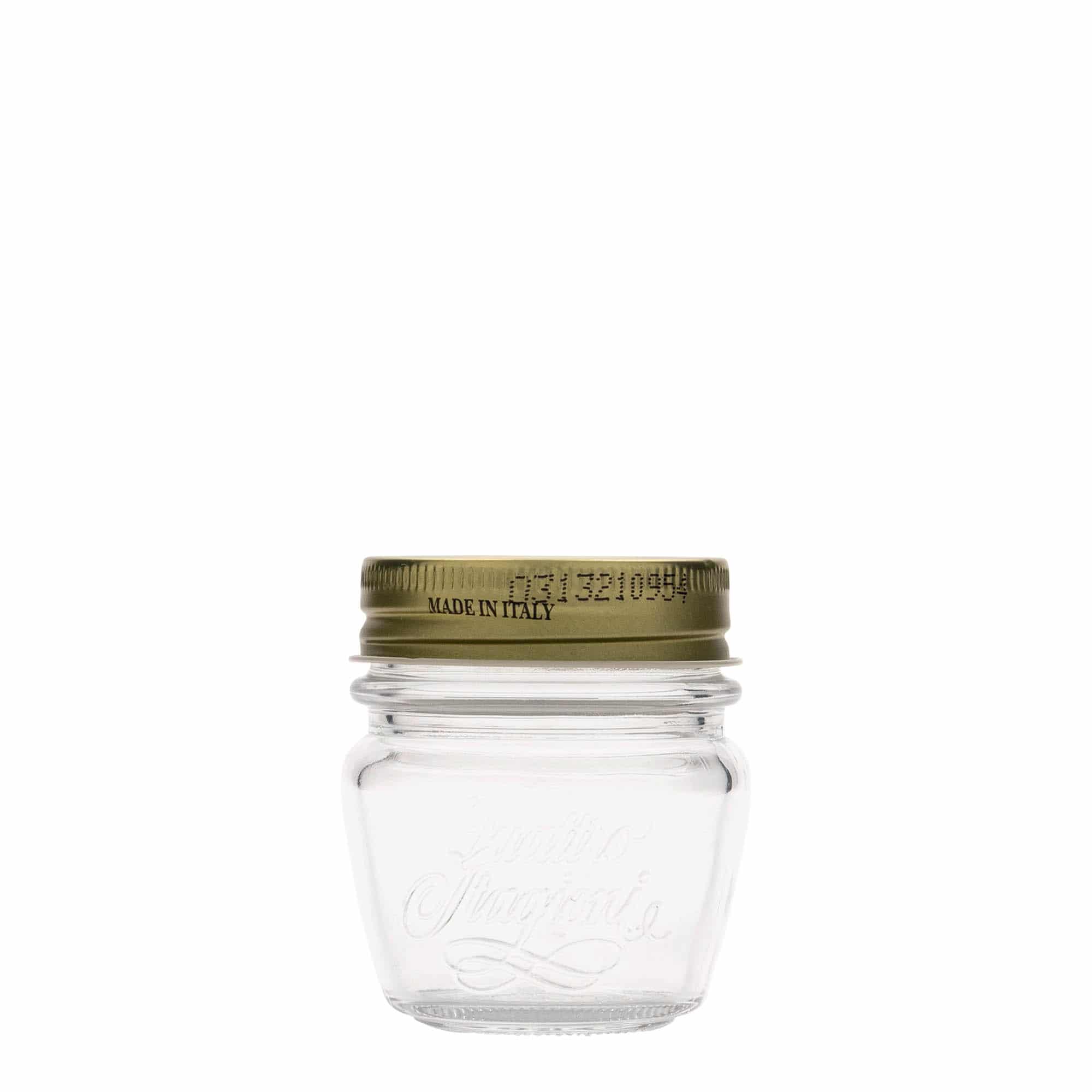 80 ml Schmuckglas 'Quattro Stagioni', Mündung: Schraubverschluss