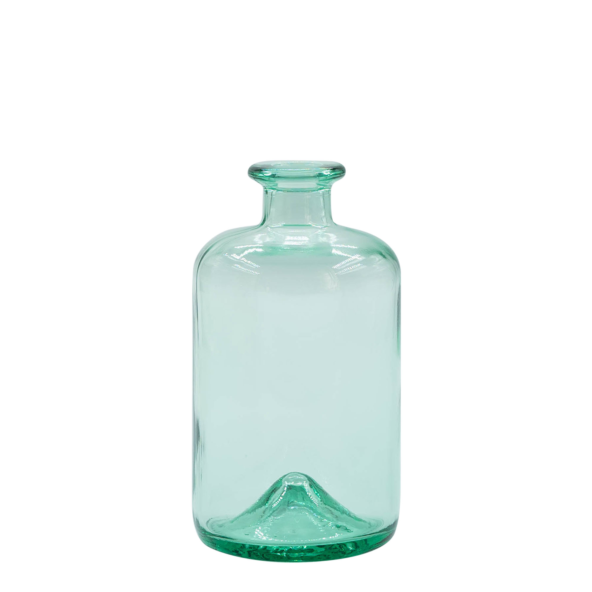 500 ml Glasflasche „Pharma“, Mündung: Kork