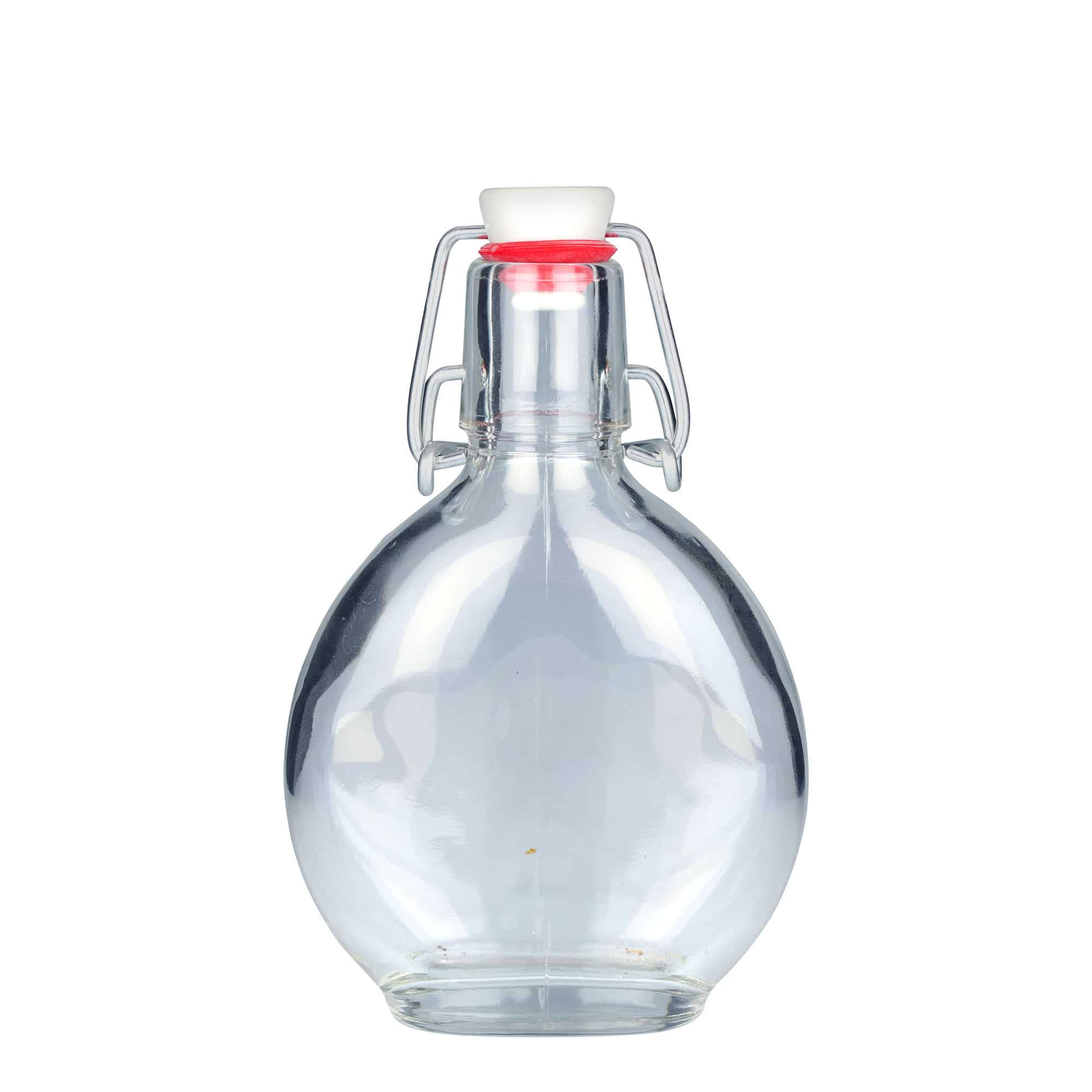 200 ml Glasflasche 'Feierabend', Mündung: Bügelverschluss