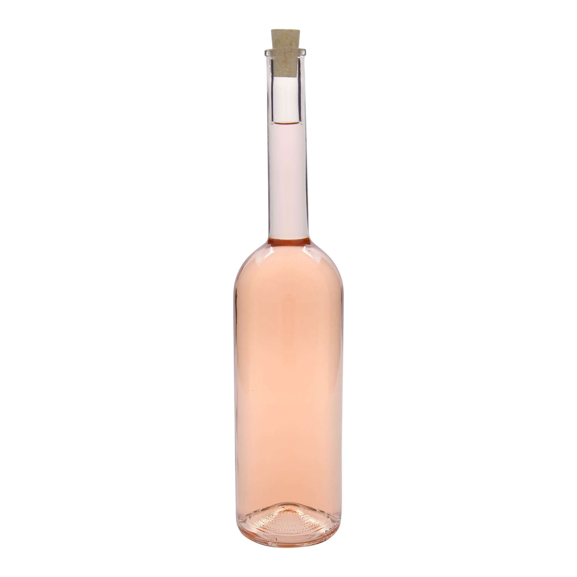 1.000 ml Glasflasche 'Opera', Mündung: Kork 1.000 ml Glasflasche 'Opera', Mündung: Kork