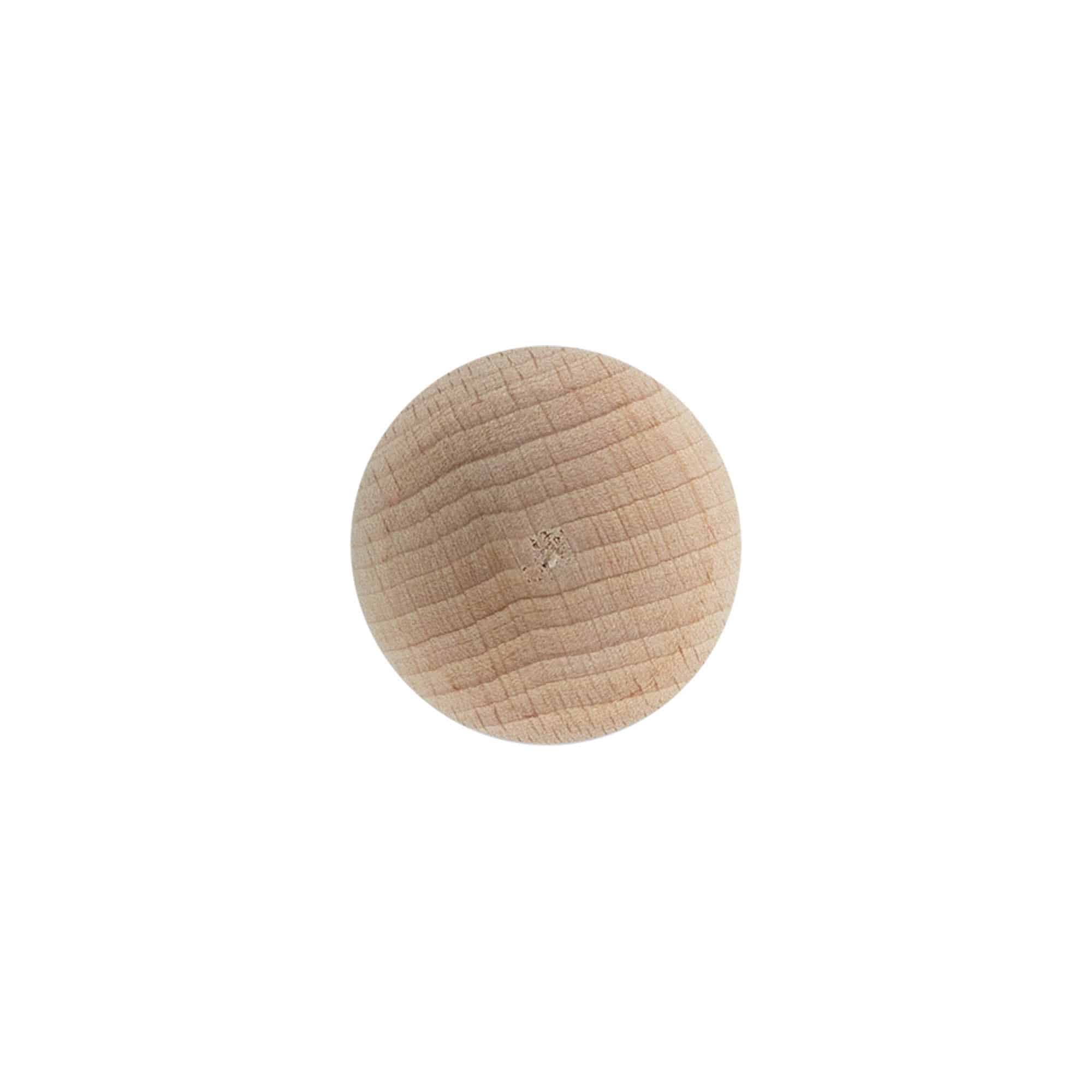 Griffkorken 19 mm 'Kugel', Holz/Kunststoff, für Mündung: Kork