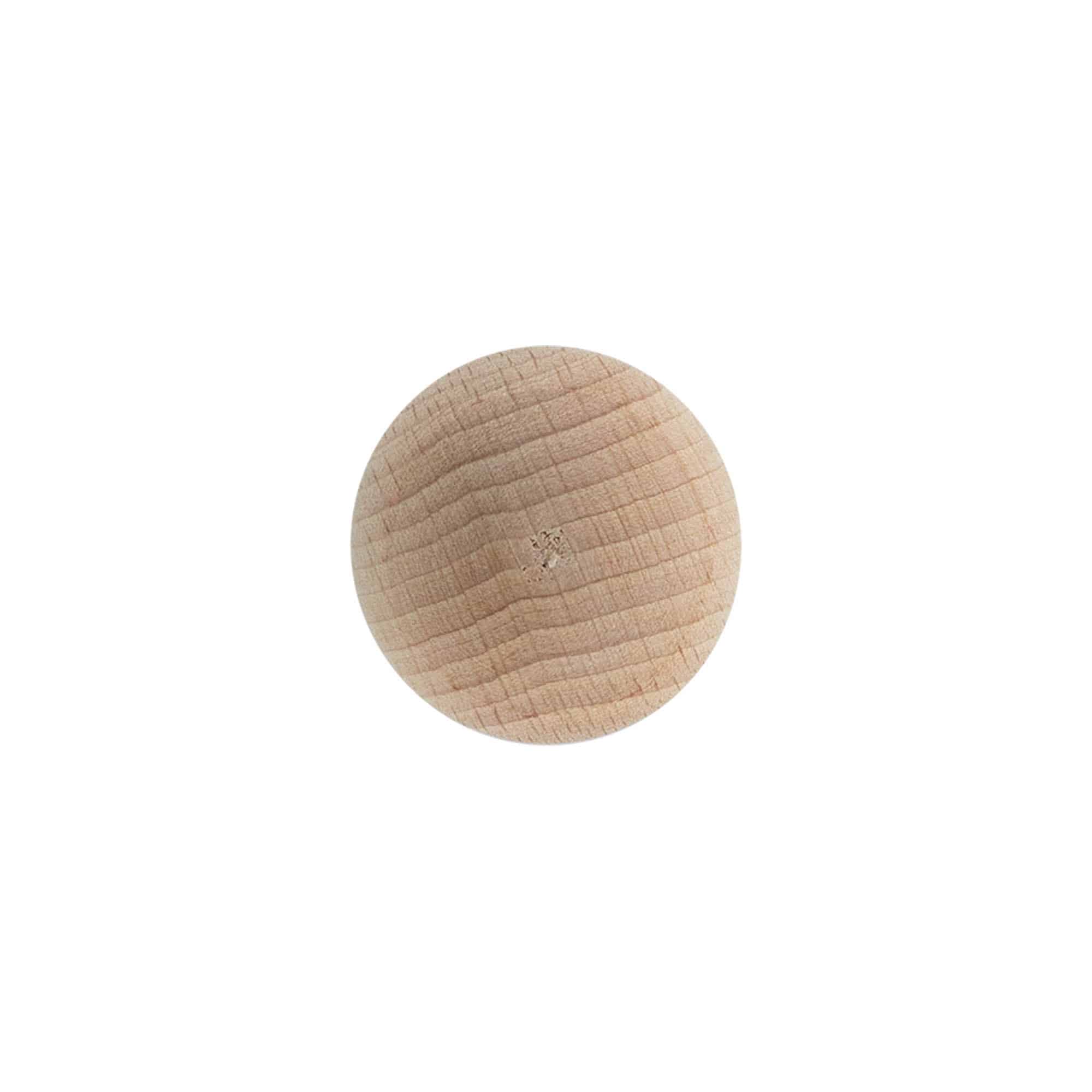 Griffkorken 19 mm „Kugel“, Holz/Kunststoff, für Mündung: Kork