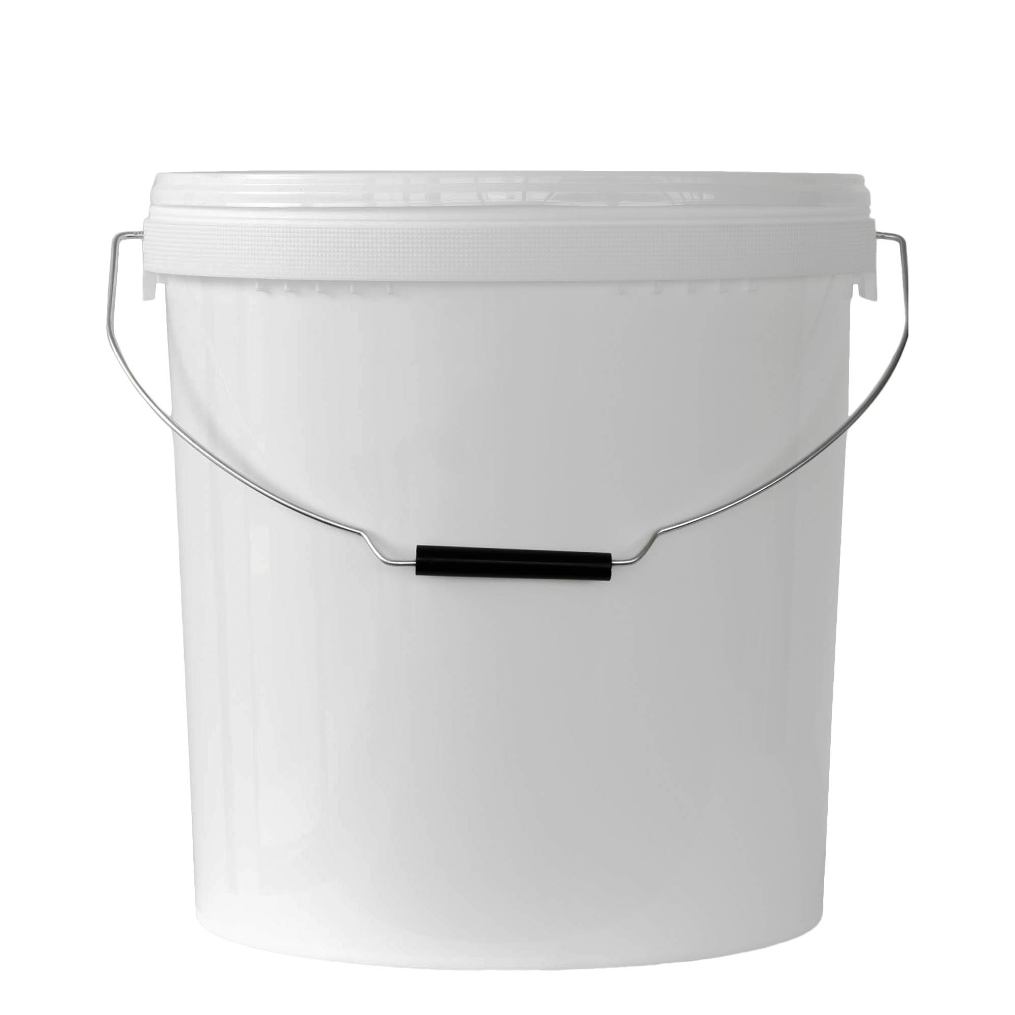 20 l Eimer, PP-Kunststoff, weiß 20 l Eimer, PP-Kunststoff, weiß