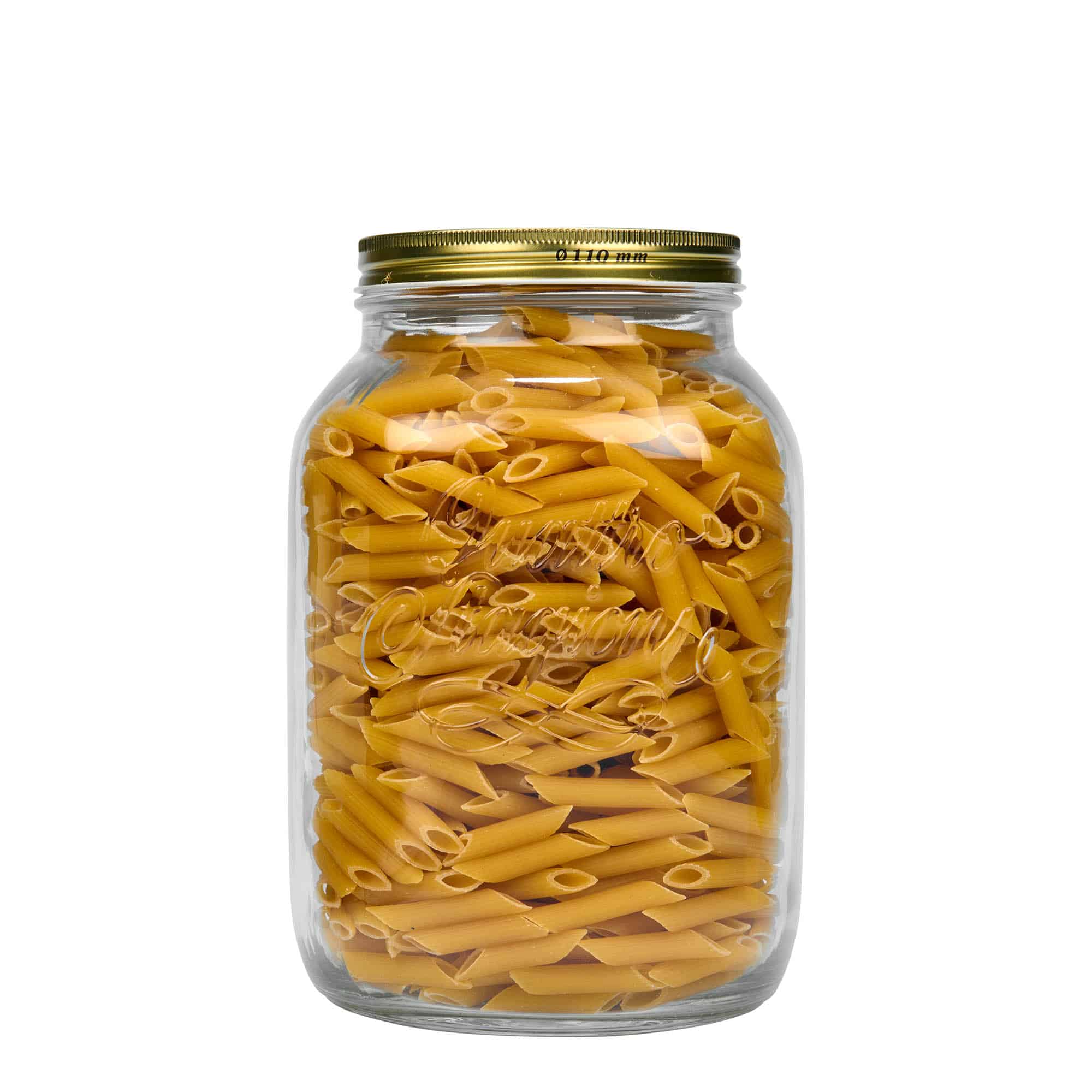 3.000 ml Glas 'Quattro Stagioni', Mündung: Schraubverschluss