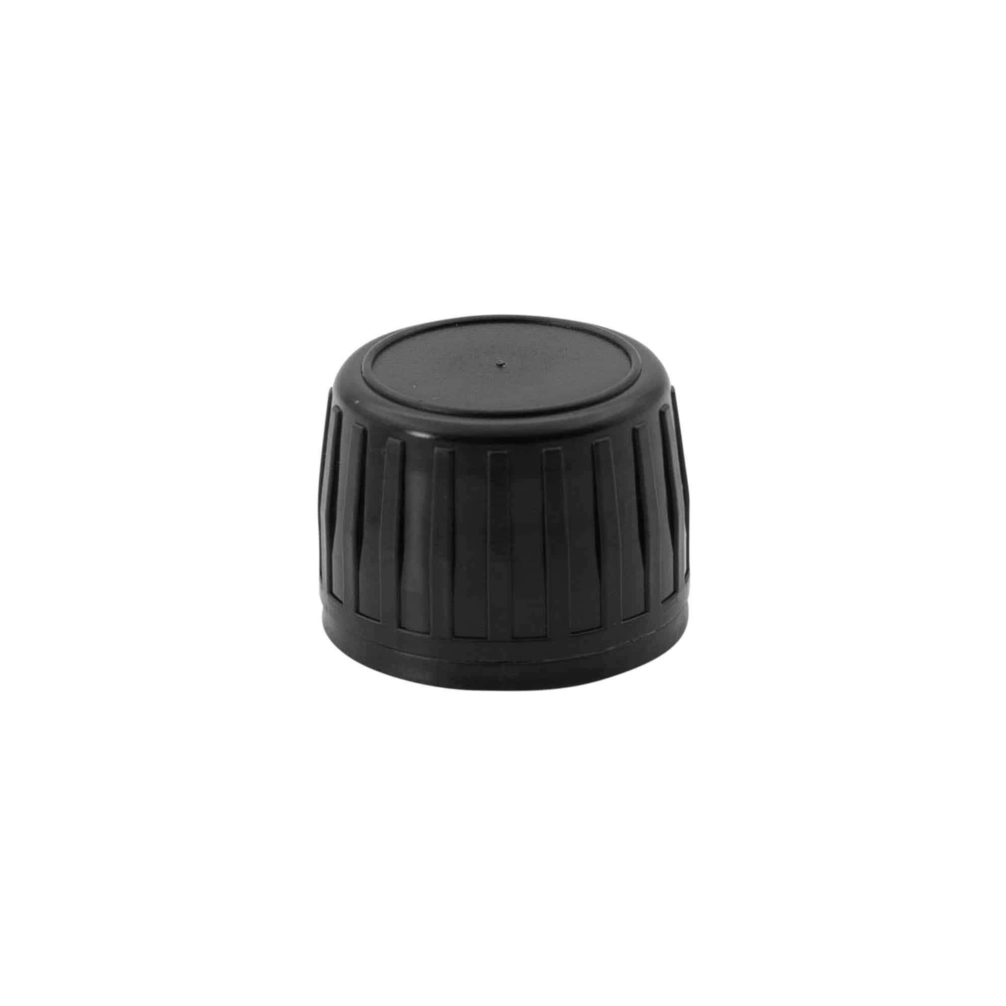 Schraubverschluss Originalität, PP-Kunststoff, schwarz, für Mündung: PP 28