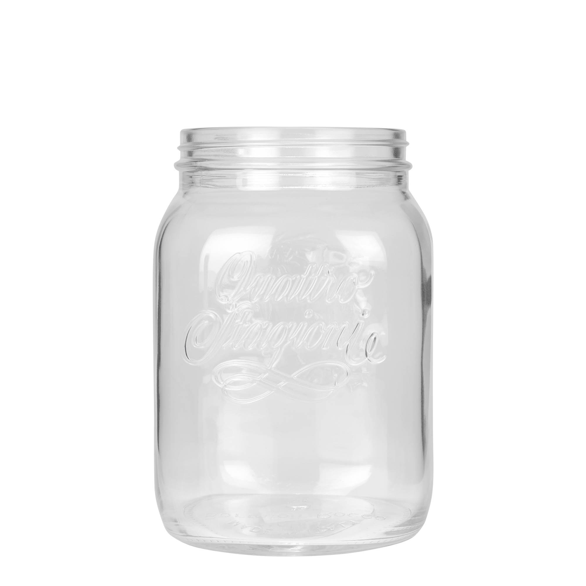 2.000 ml Glas „Quattro Stagioni“, Mündung: Schraubverschluss