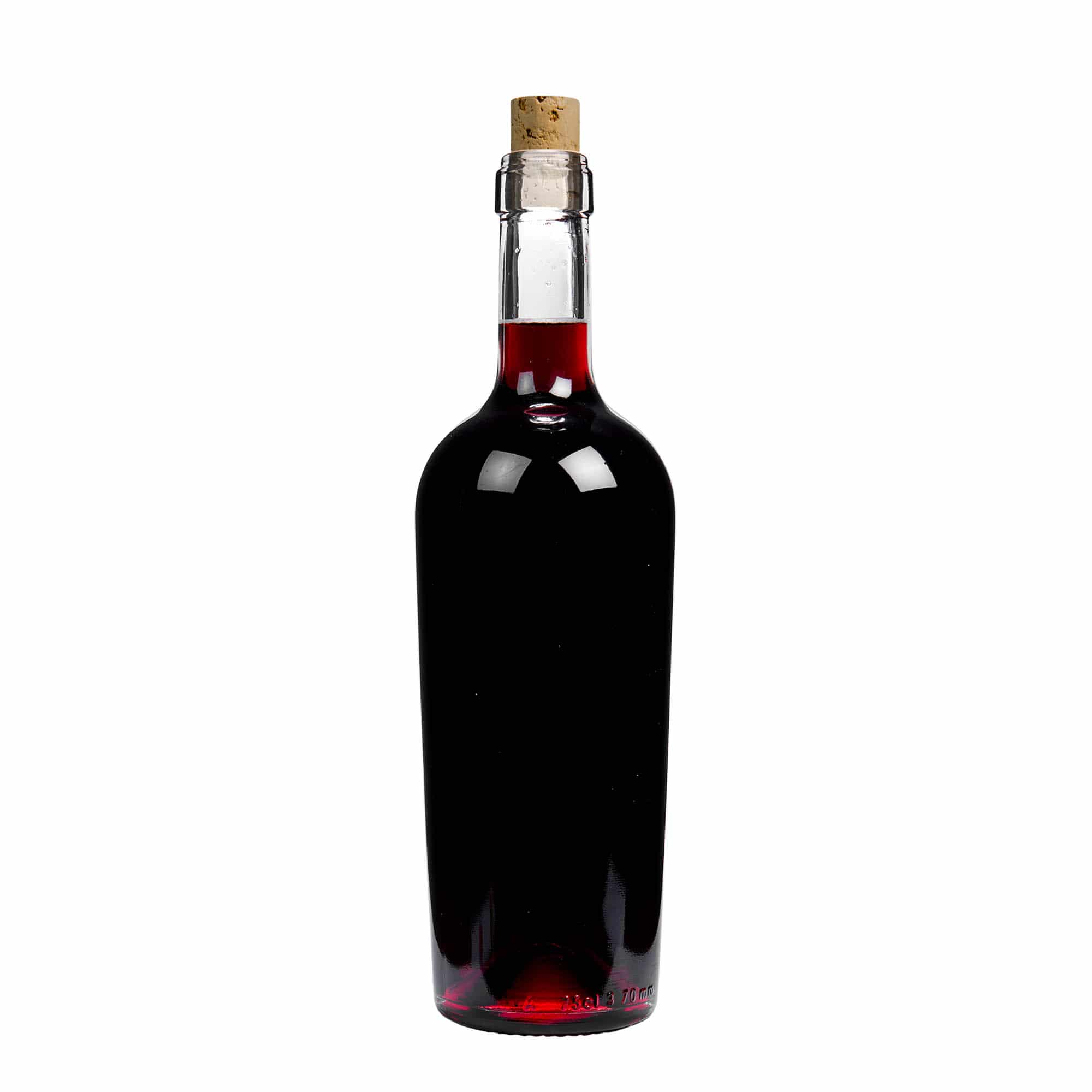 750 ml Weinflasche 'Imperiale', Mündung: Kork