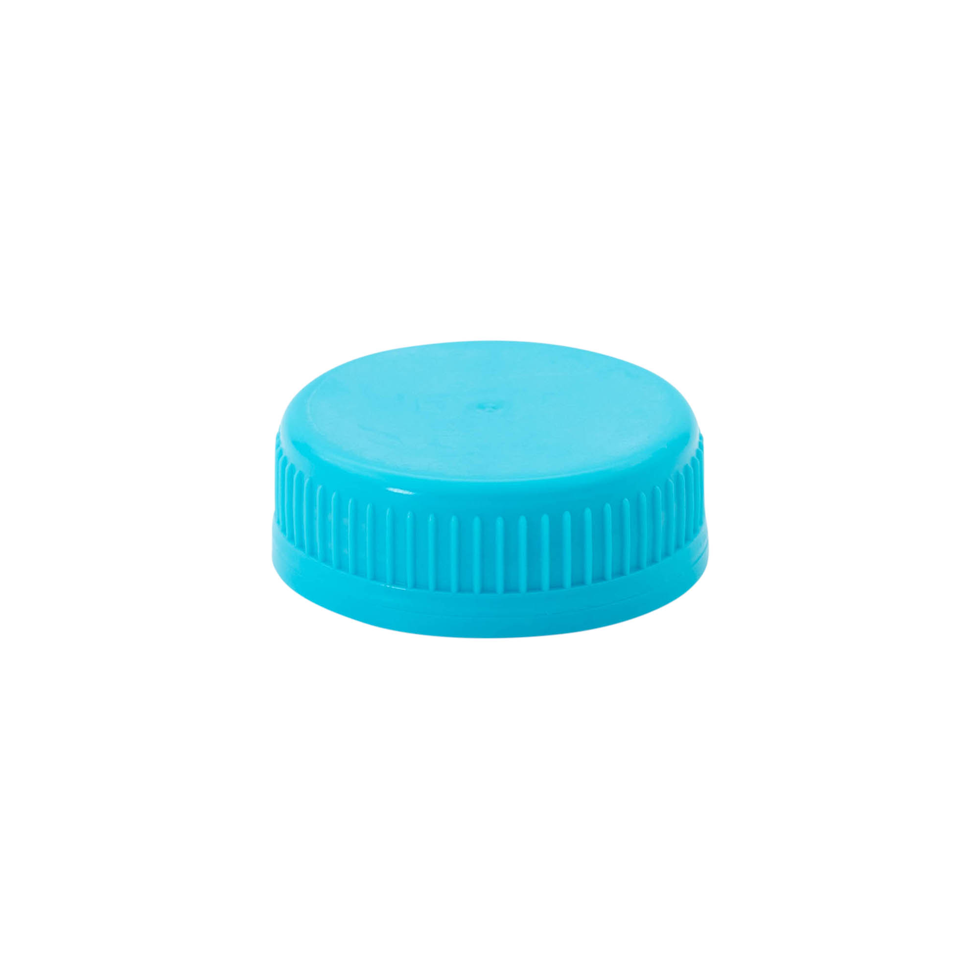 Schraubverschluss 40mm, PE-Kunststoff, hellblau Schraubverschluss 40mm, PE-Kunststoff, hellblau