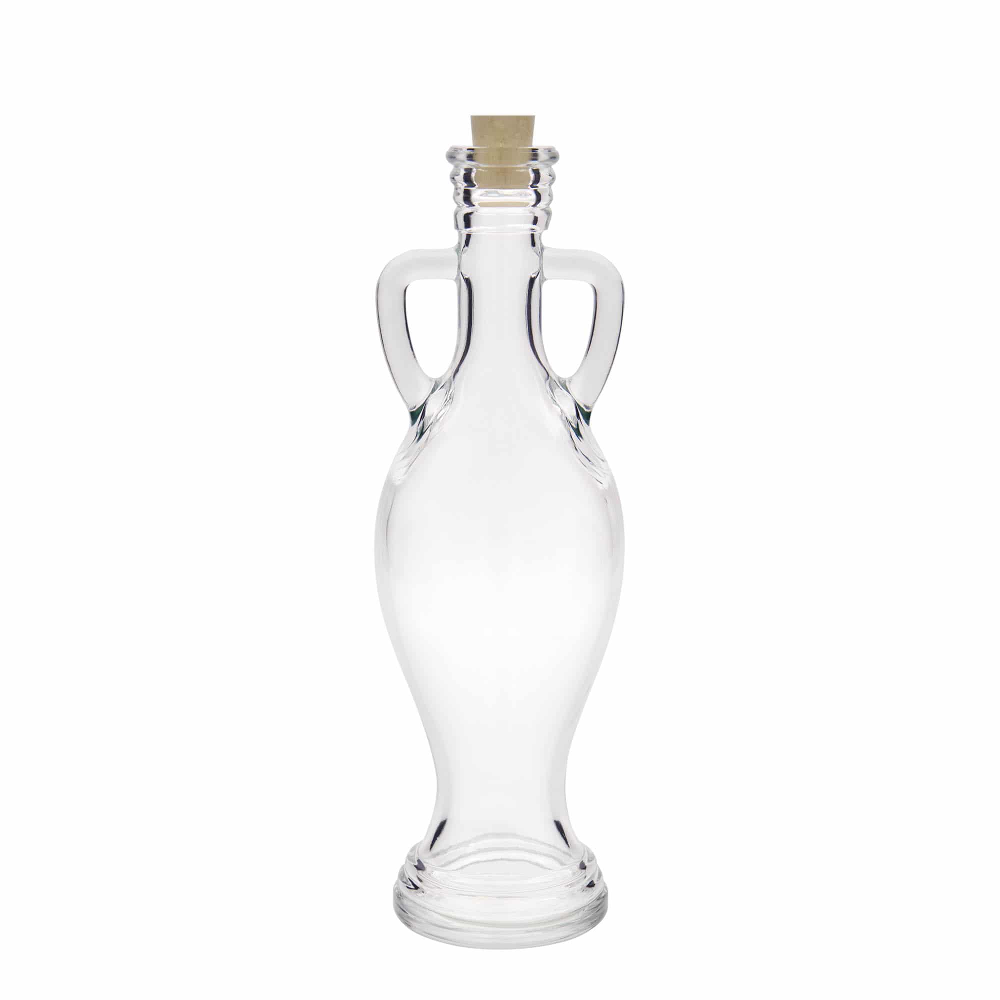500 ml Glasflasche 'Amphore', Mündung: Kork