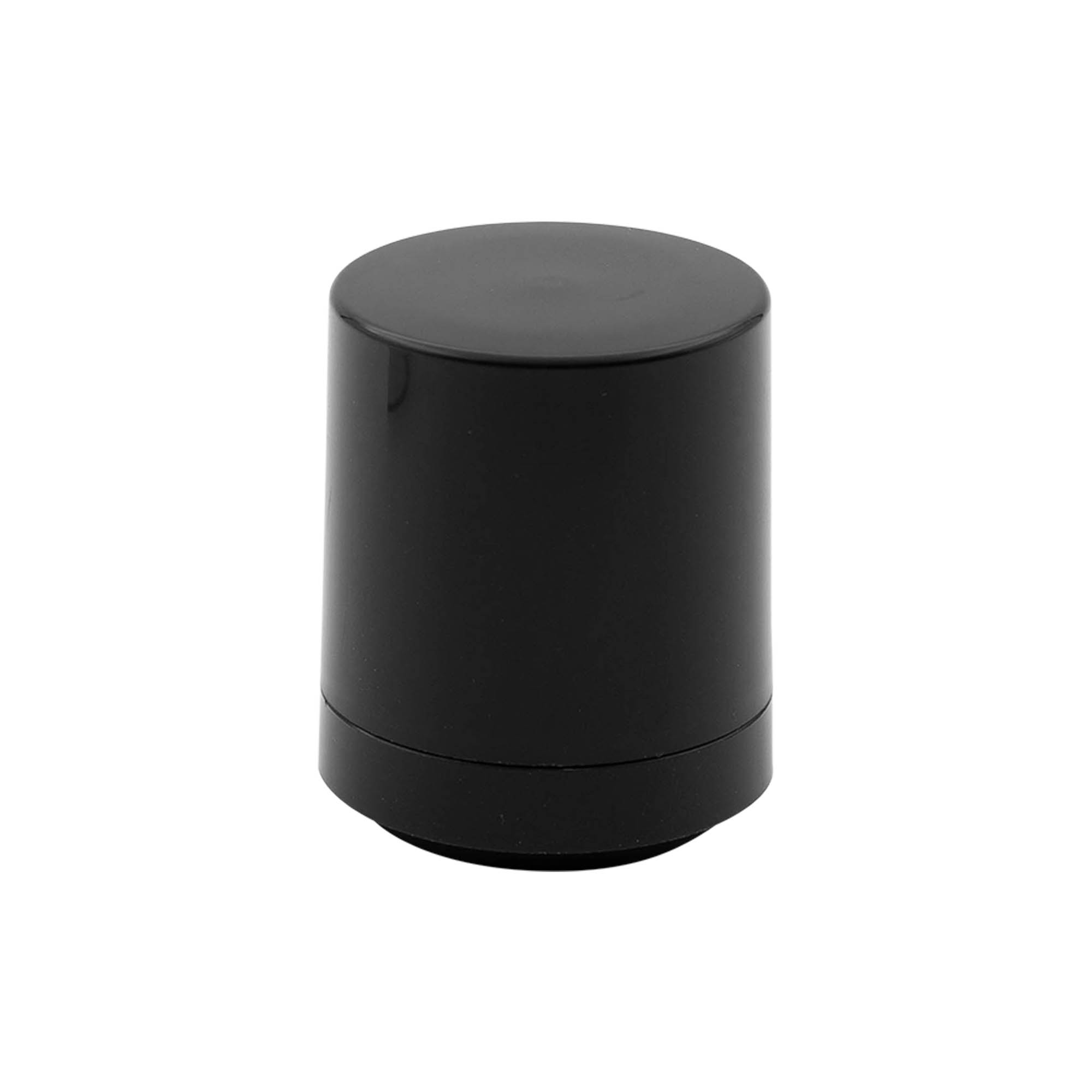 Airless Dispenser Pumpkopf „Mezzo“, PP-Kunststoff, schwarz