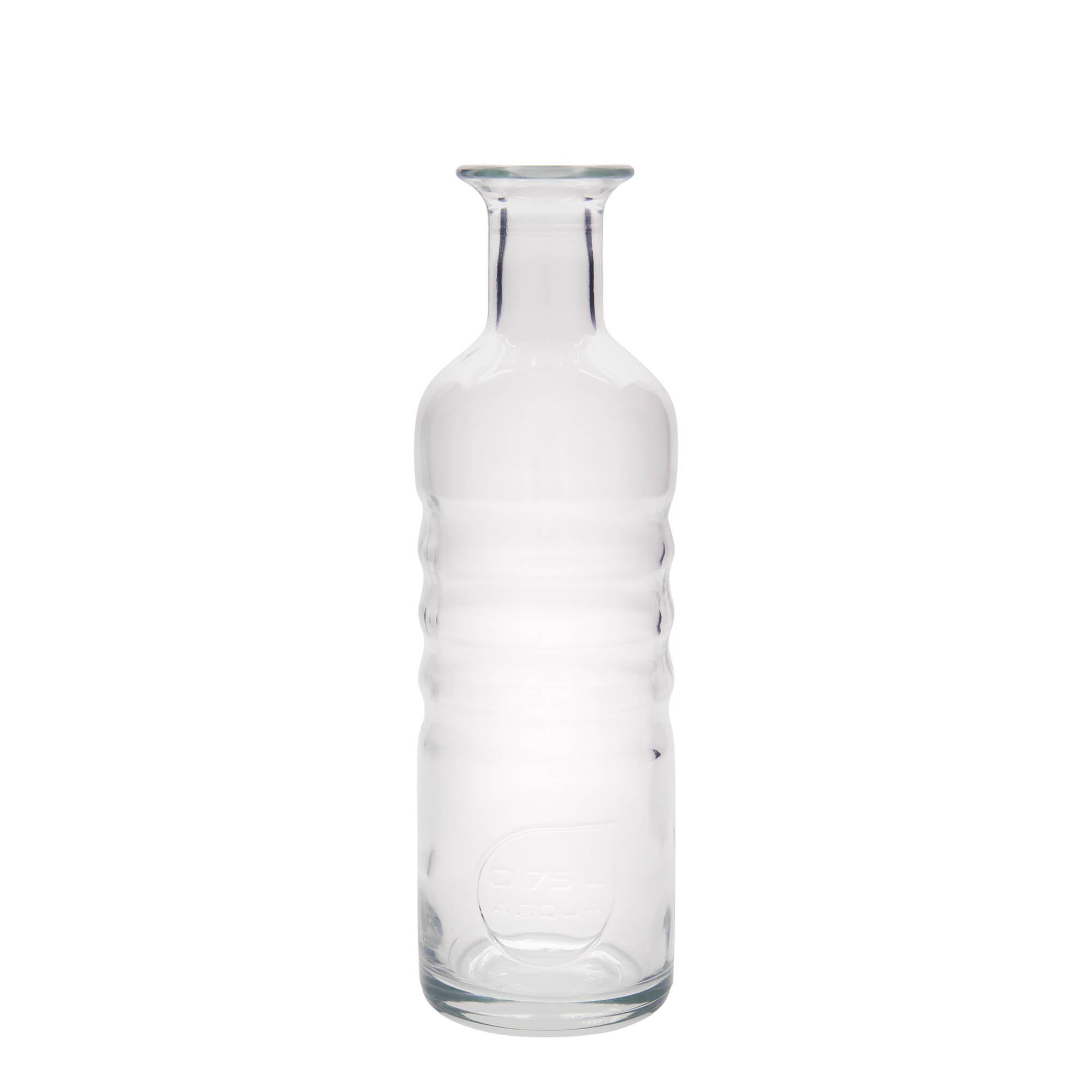 750 ml Glasflasche „Optima Acqua“, Mündung: Kork