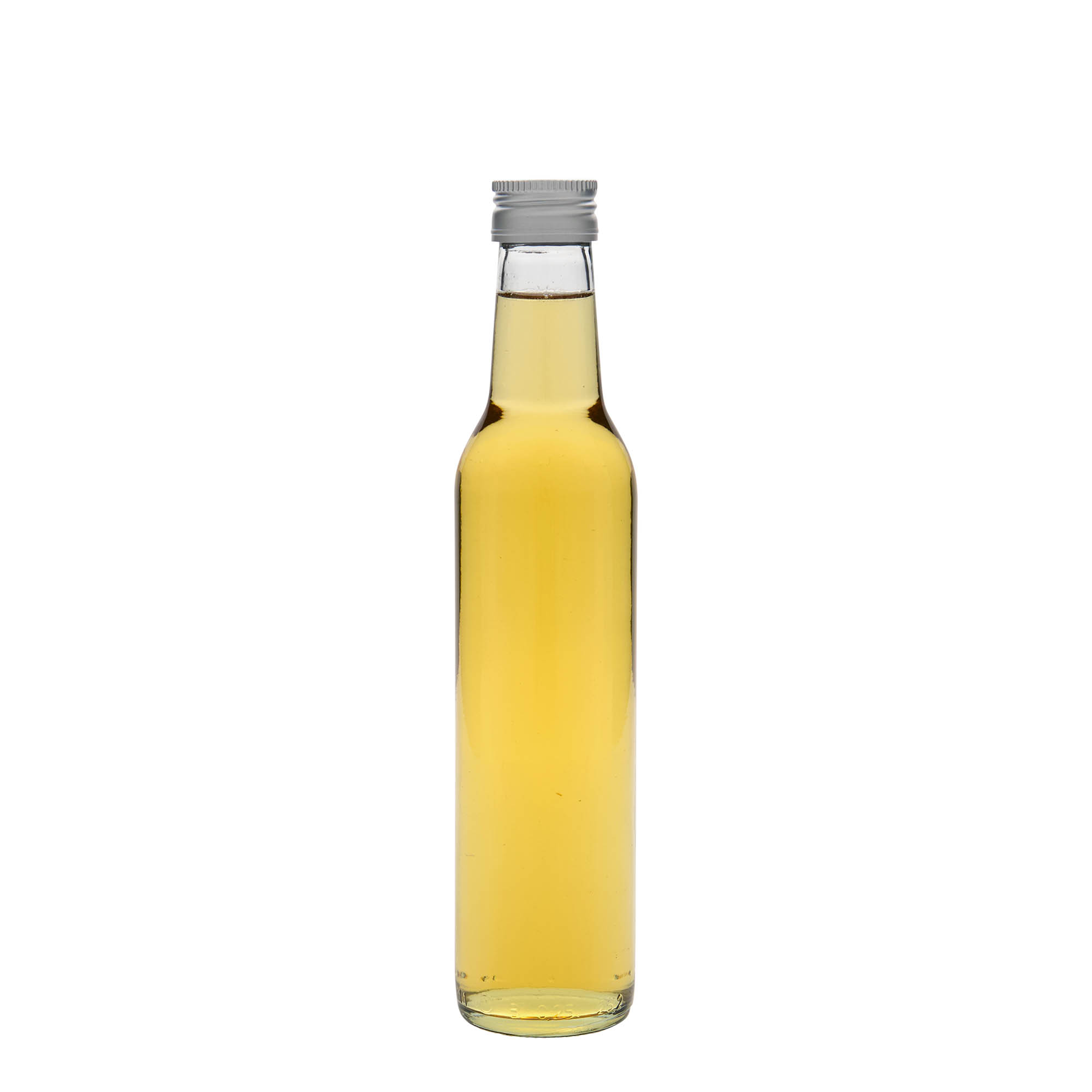 250 ml Glasflasche „Cilindrica“, Mündung: PP 28