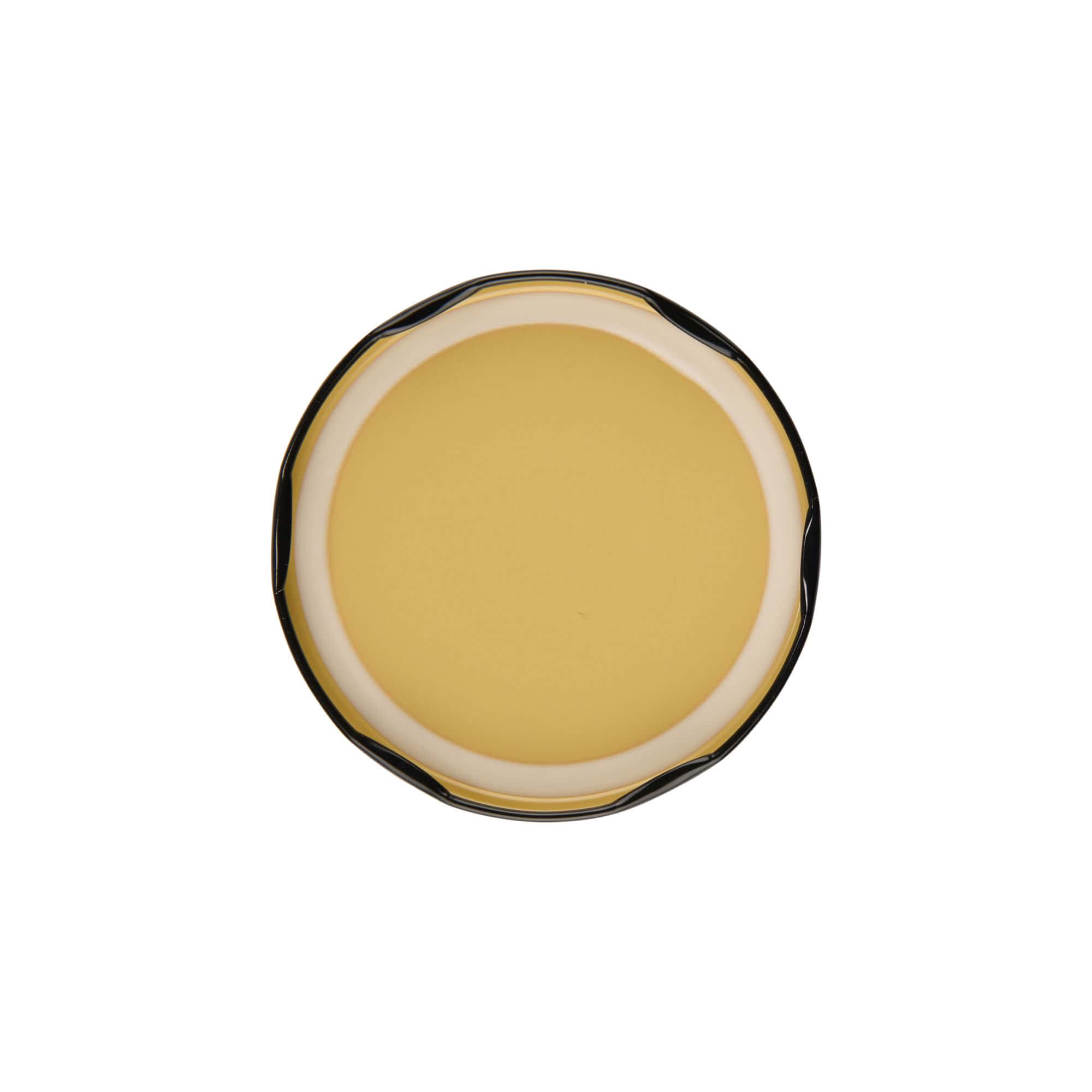 Twist-Off-Deckel, Weißblech, schwarz, für Mündung: TO 82