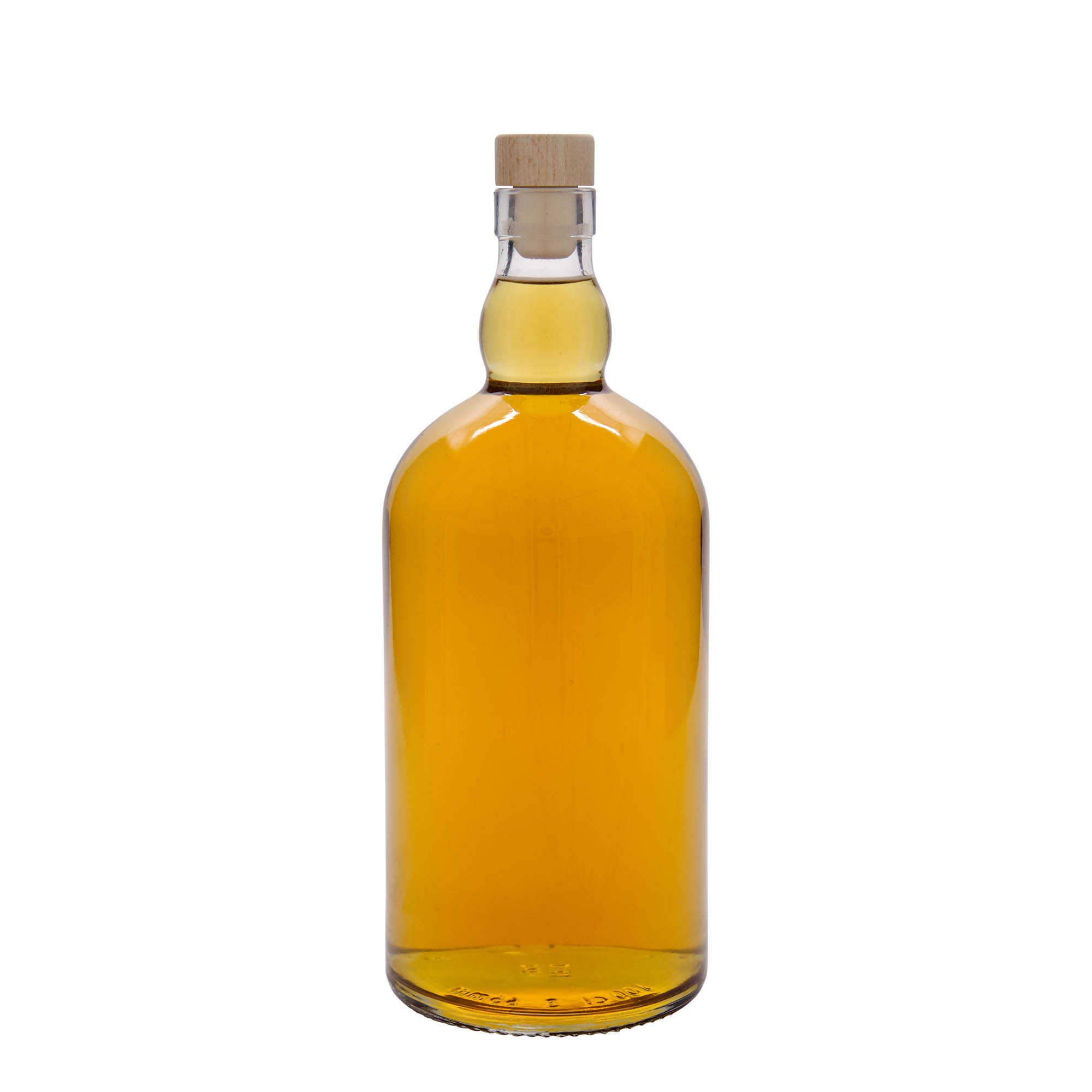 1000 ml Glasflasche „Aberdeen“, Mündung: Kork