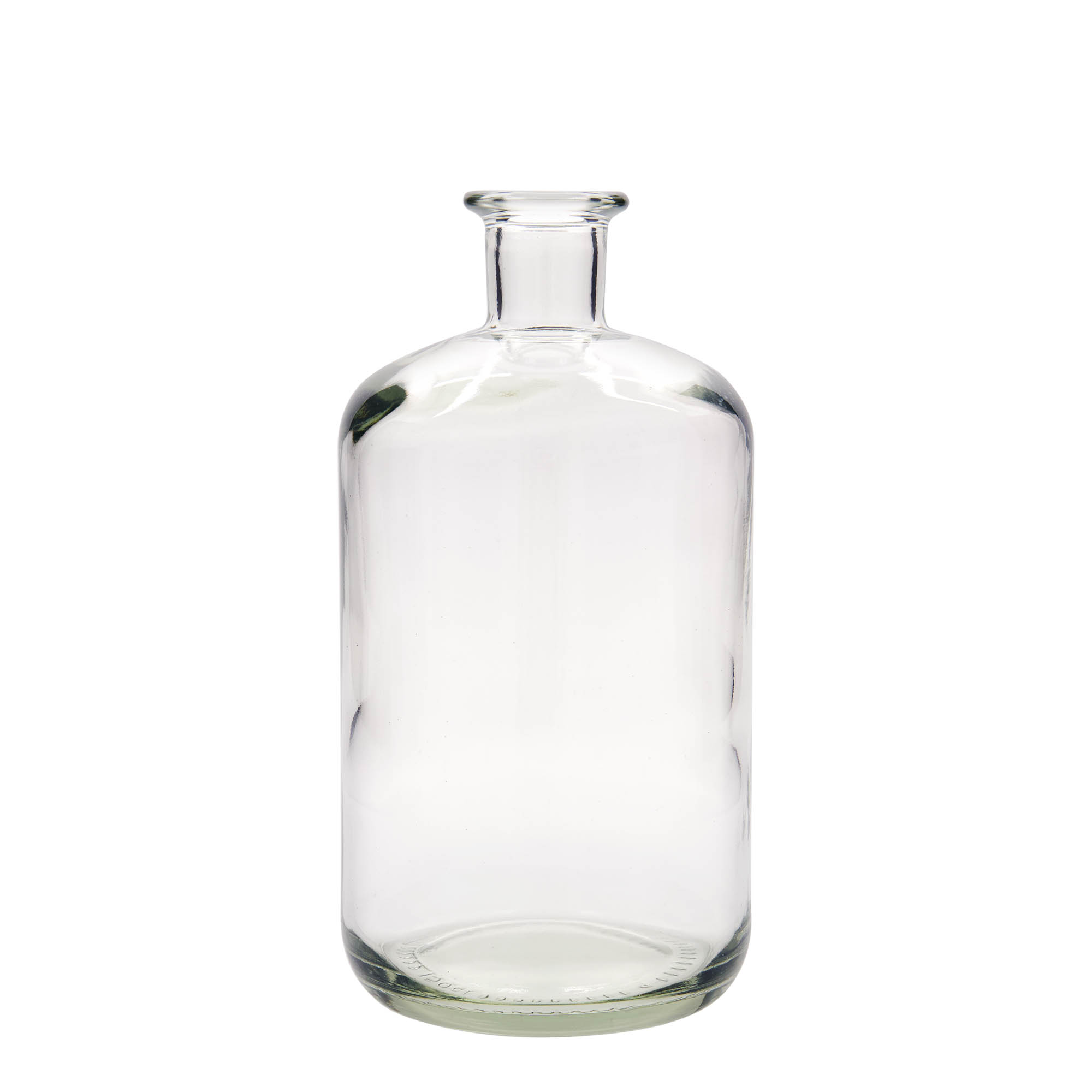 1.500 ml Glasflasche Apotheker, Mündung: Kork 1.500 ml Glasflasche Apotheker, Mündung: Kork