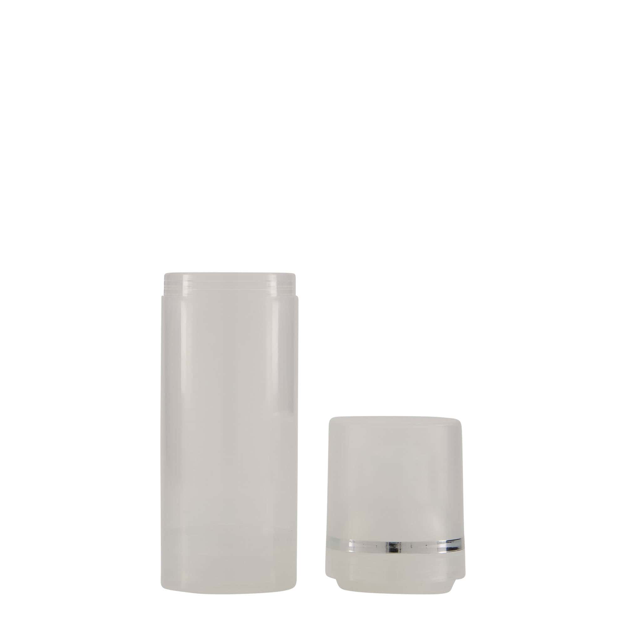50 ml Airless Dispenser 'Mezzo', PP-Kunststoff, natur 50 ml Airless Dispenser 'Mezzo', PP-Kunststoff, natur