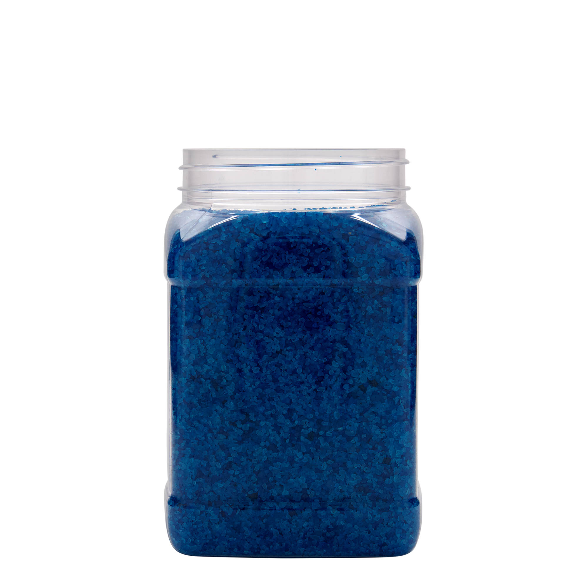 1.500 ml PET-Dose „Dana“, quadratisch, Kunststoff, Mündung: 100/400