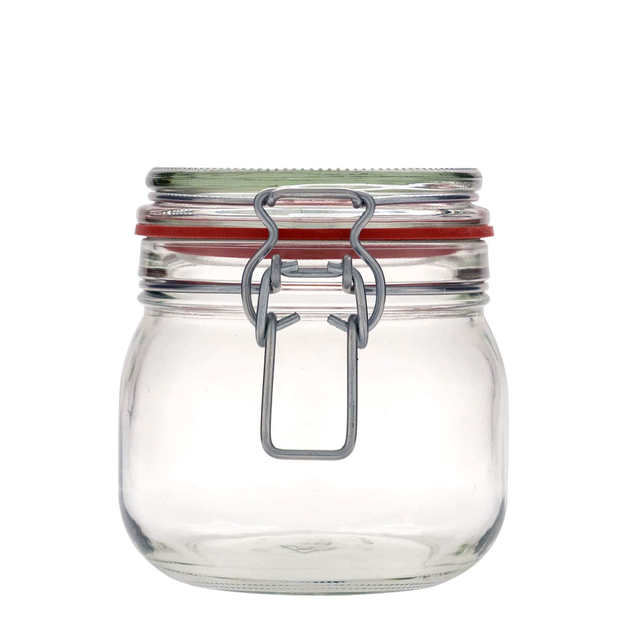 634 ml bauchiges Drahtbügelglas, Mündung: Drahtbügelverschluss 634 ml bauchiges Drahtbügelglas, Mündung: Drahtbügelverschluss