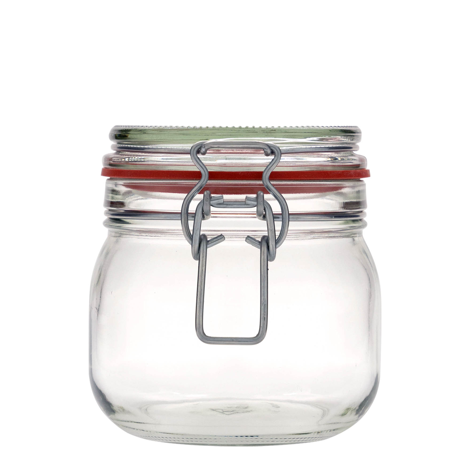 634 ml bauchiges Drahtbügelglas, Mündung: Drahtbügelverschluss