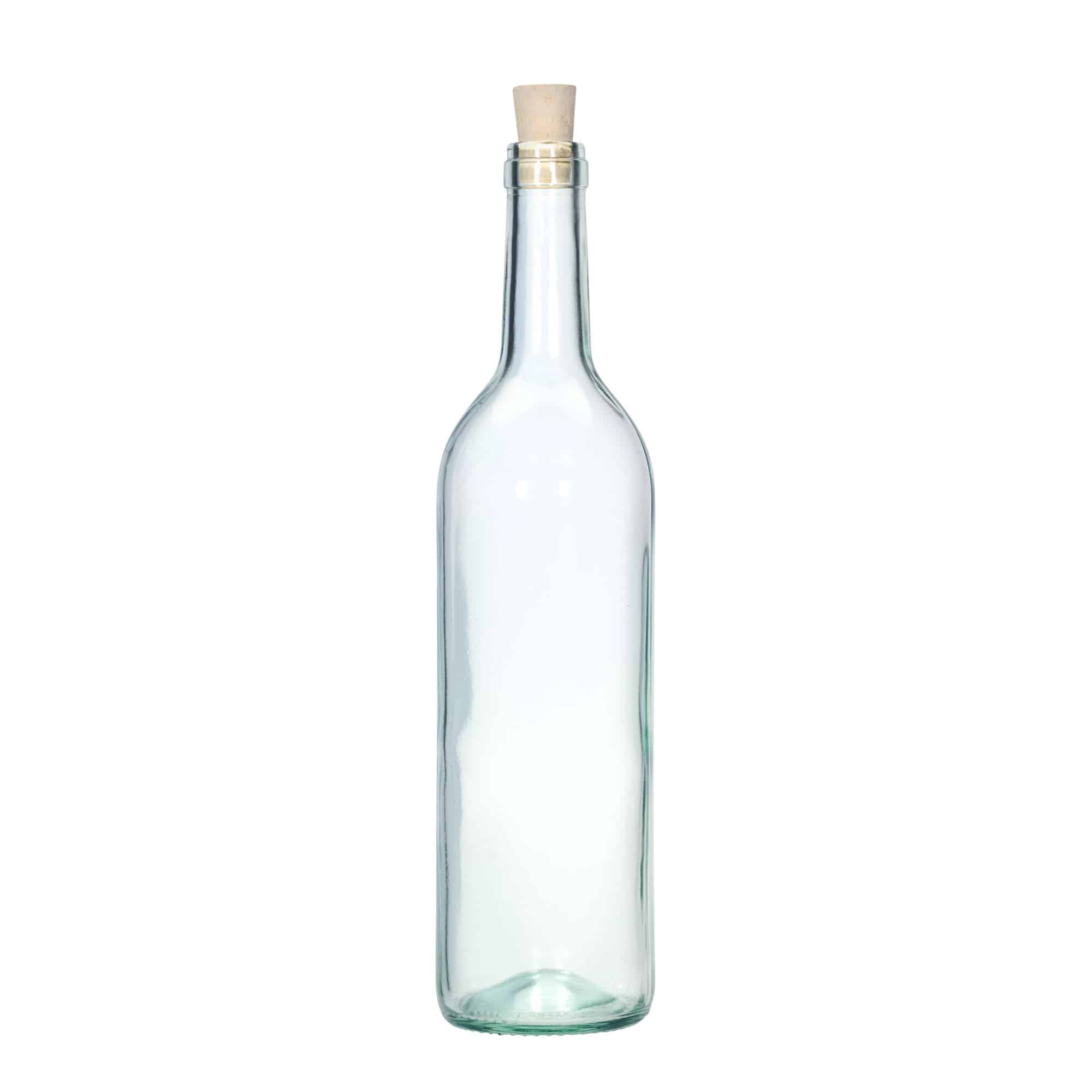 750 ml Glasflasche „Bordeaux Tradition“, Mündung: Kork