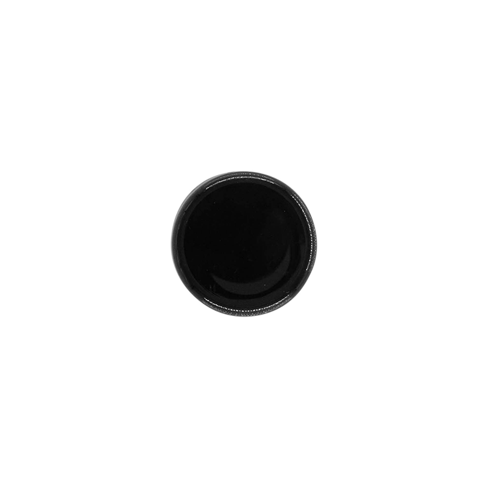 Schraubverschluss, PP-Kunststoff, schwarz, für Mündung: 20/410 Schraubverschluss, PP-Kunststoff, schwarz, für Mündung: 20/410