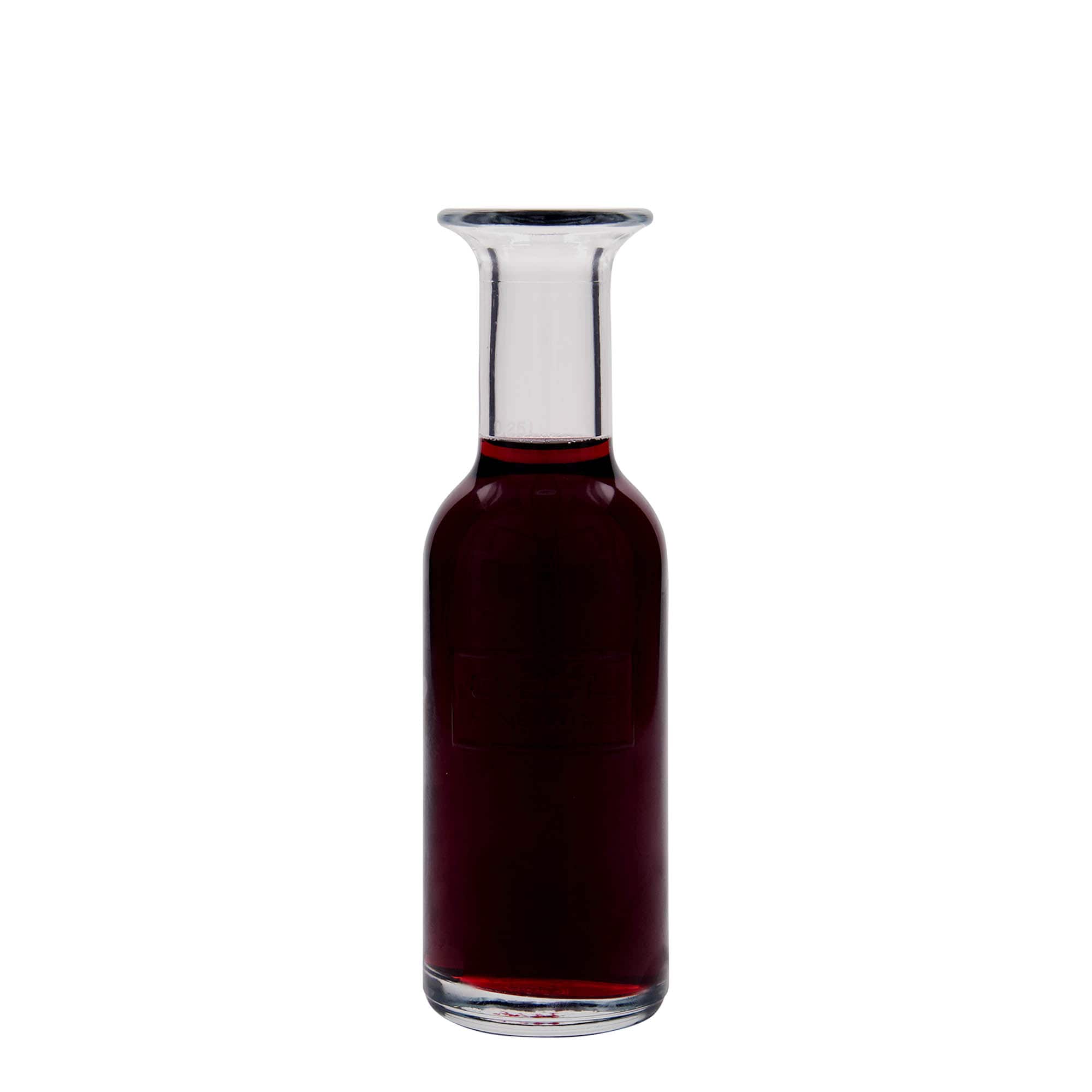 250 ml Glasflasche 'Optima Fine Wine', Mündung: Kork 250 ml Glasflasche 'Optima Fine Wine', Mündung: Kork